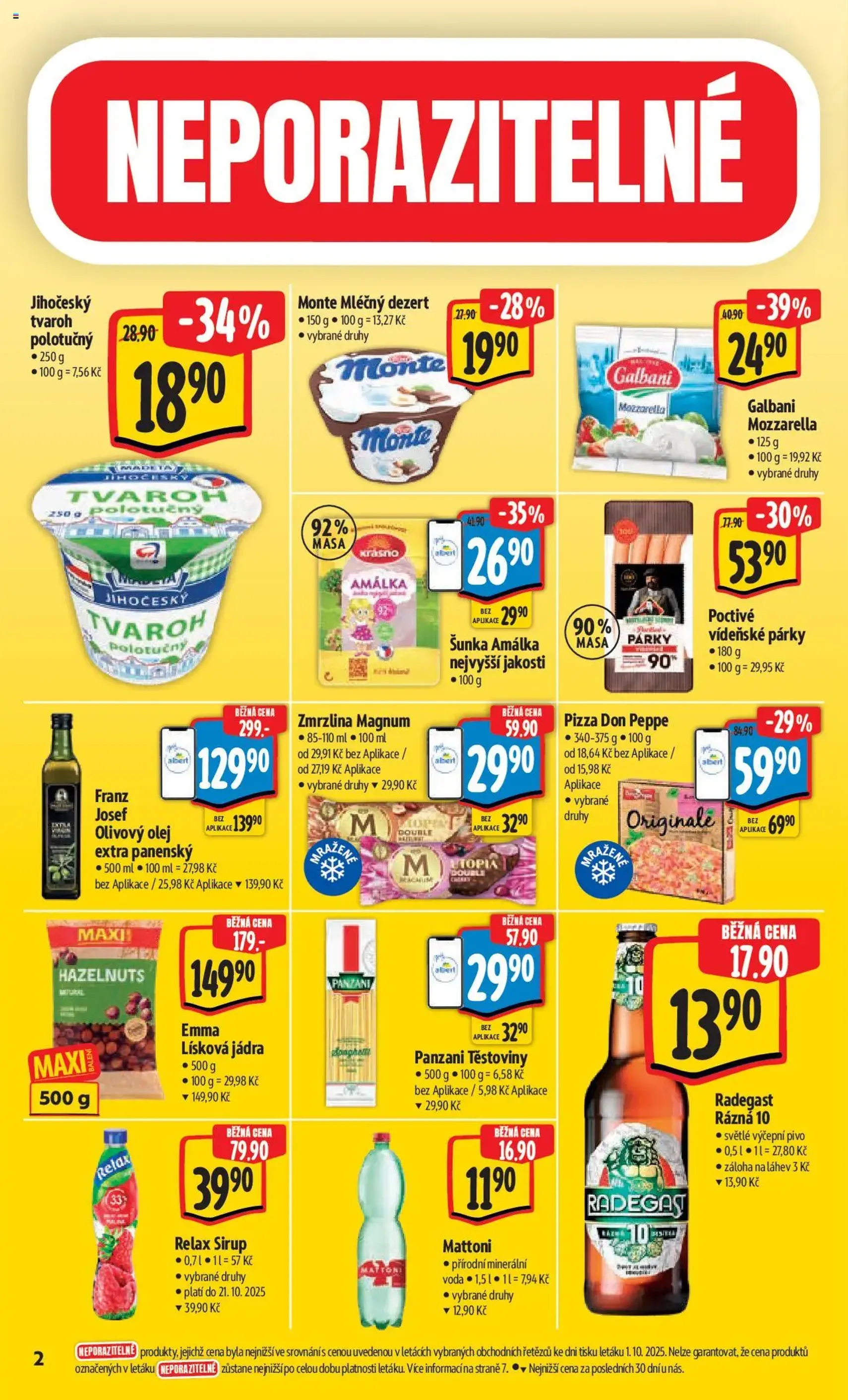 Albert leták - Hypermarket - platný leták od 08.10.2025 strana 6 z 58