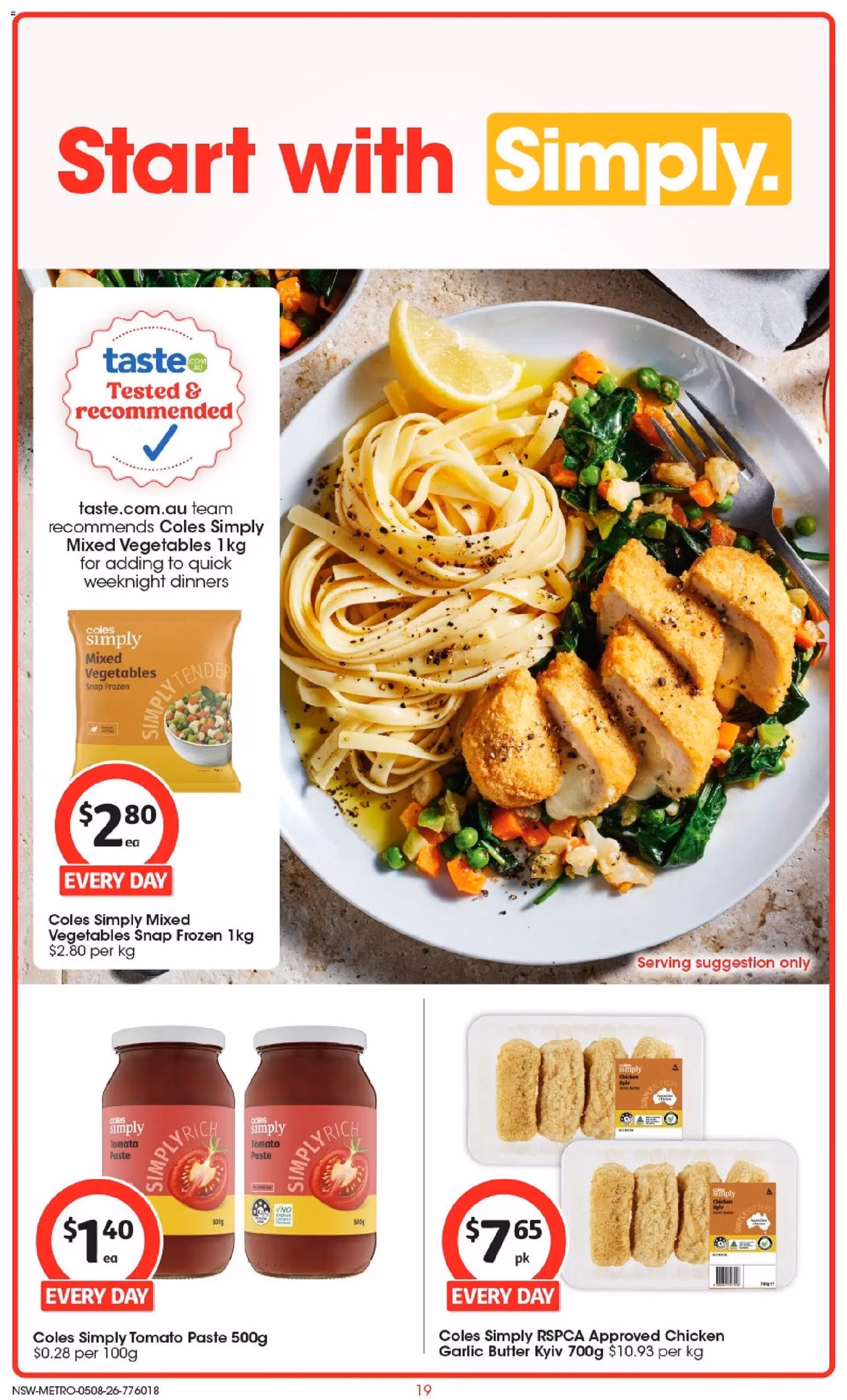 Coles catalogue - valid flyer from 04/08/2026, page 19 of 52