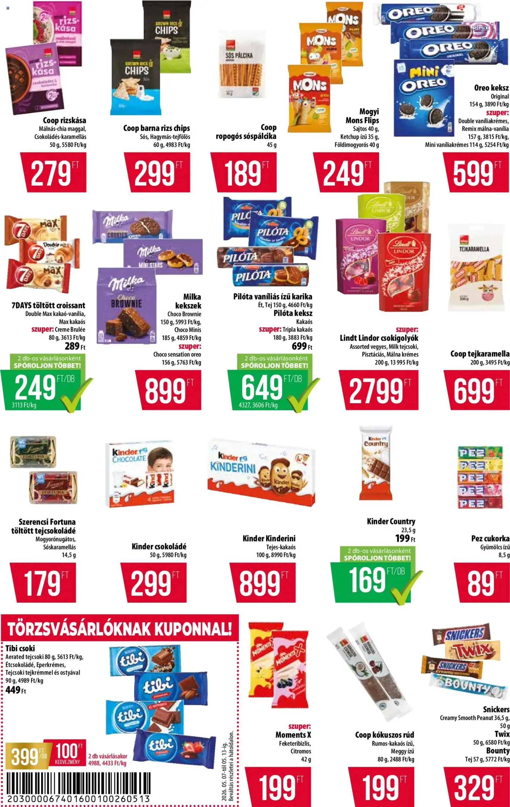 COOP akciós újság - 2026.05.07. érvényes szórólap 7 oldal 12 oldalból