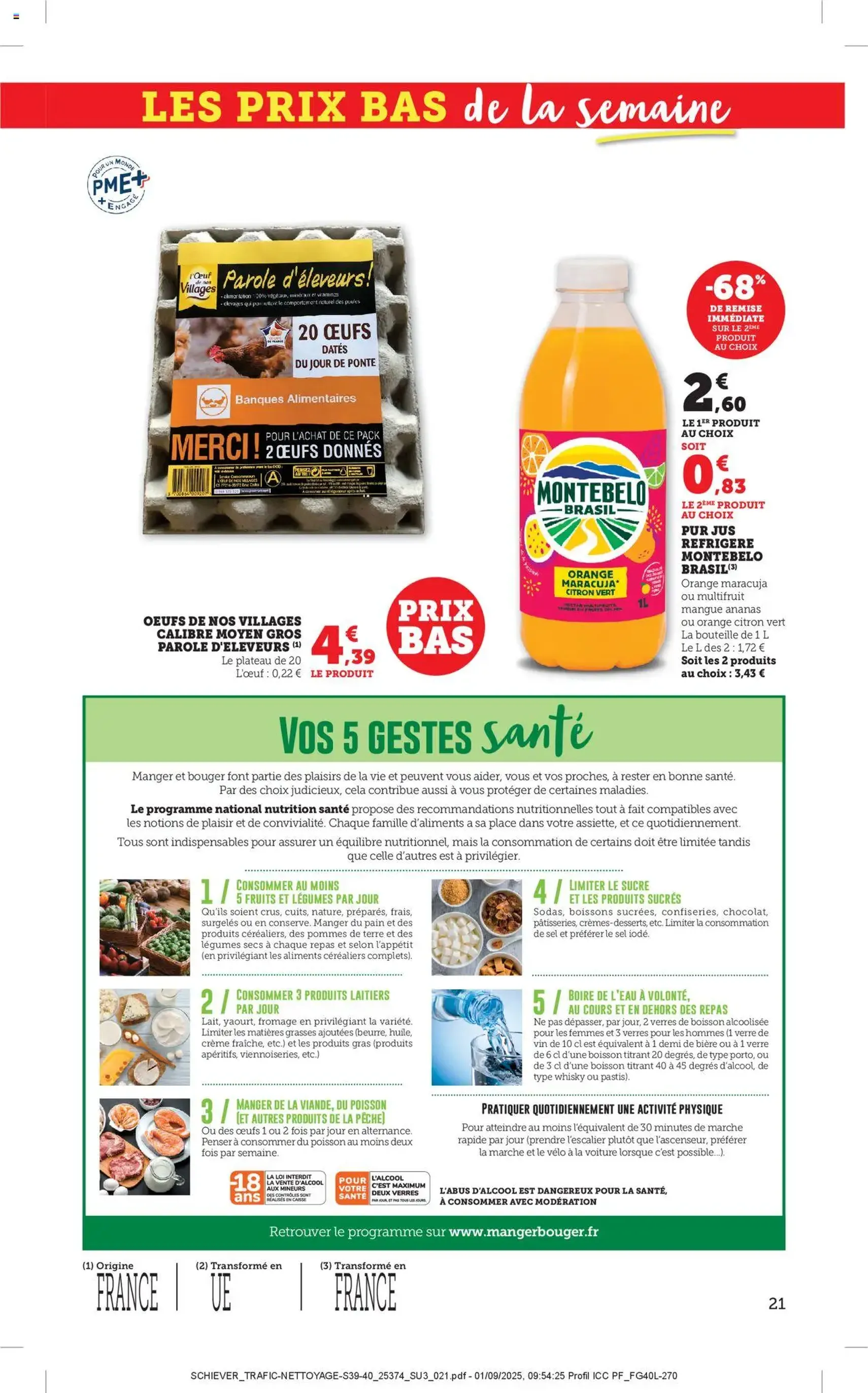 Bi1 catalogue - brochure valable à partir du 22/09/2025, page 21 sur 40
