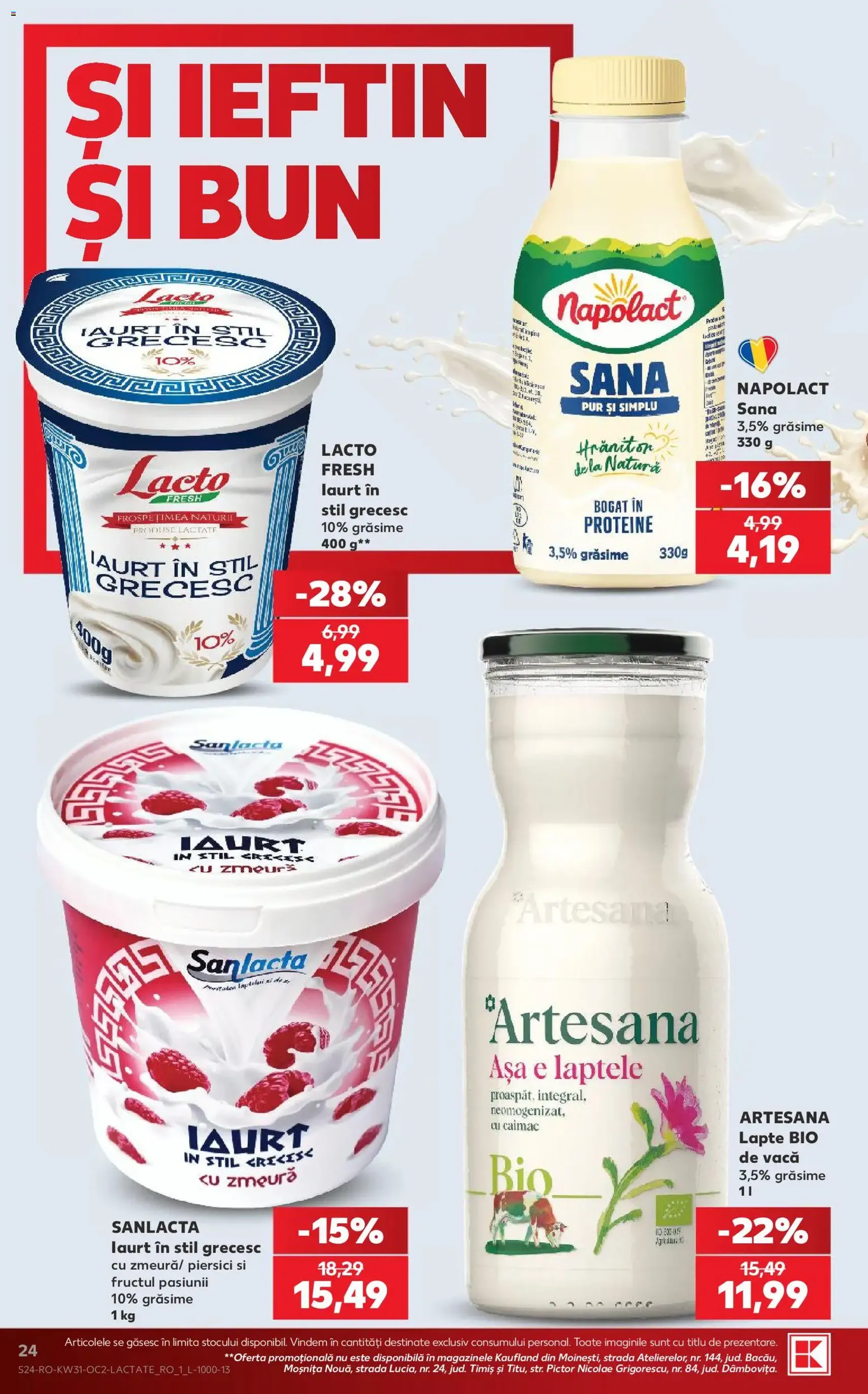 Kaufland RO akciós újság - 2026.07.29. érvényes szórólap 24 oldal 64 oldalból