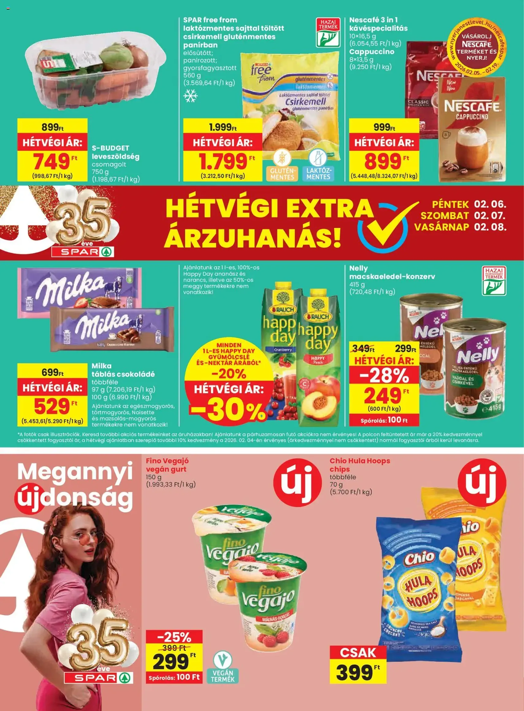 Spar Akciós újság - 2026.02.05. érvényes szórólap 20 oldal 20 oldalból