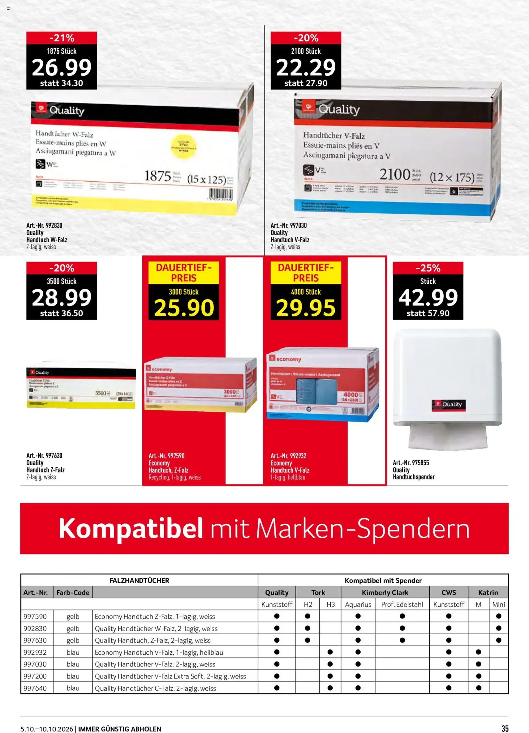 Prodega aktionen - Gültiger Prospekt ab 05.10.2026, Seite 35 von insgesamt 40