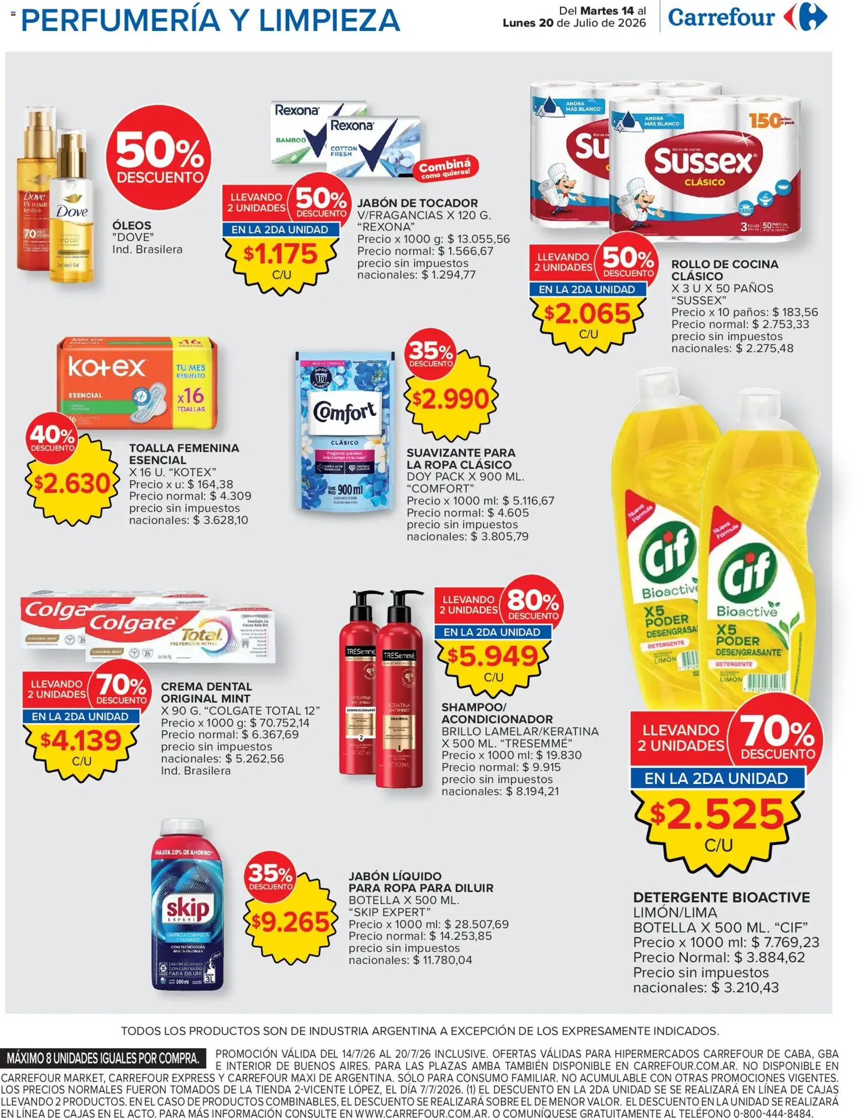 Carrefour ofertas - folleto válido desde 14/07/2026 página 14 de 33