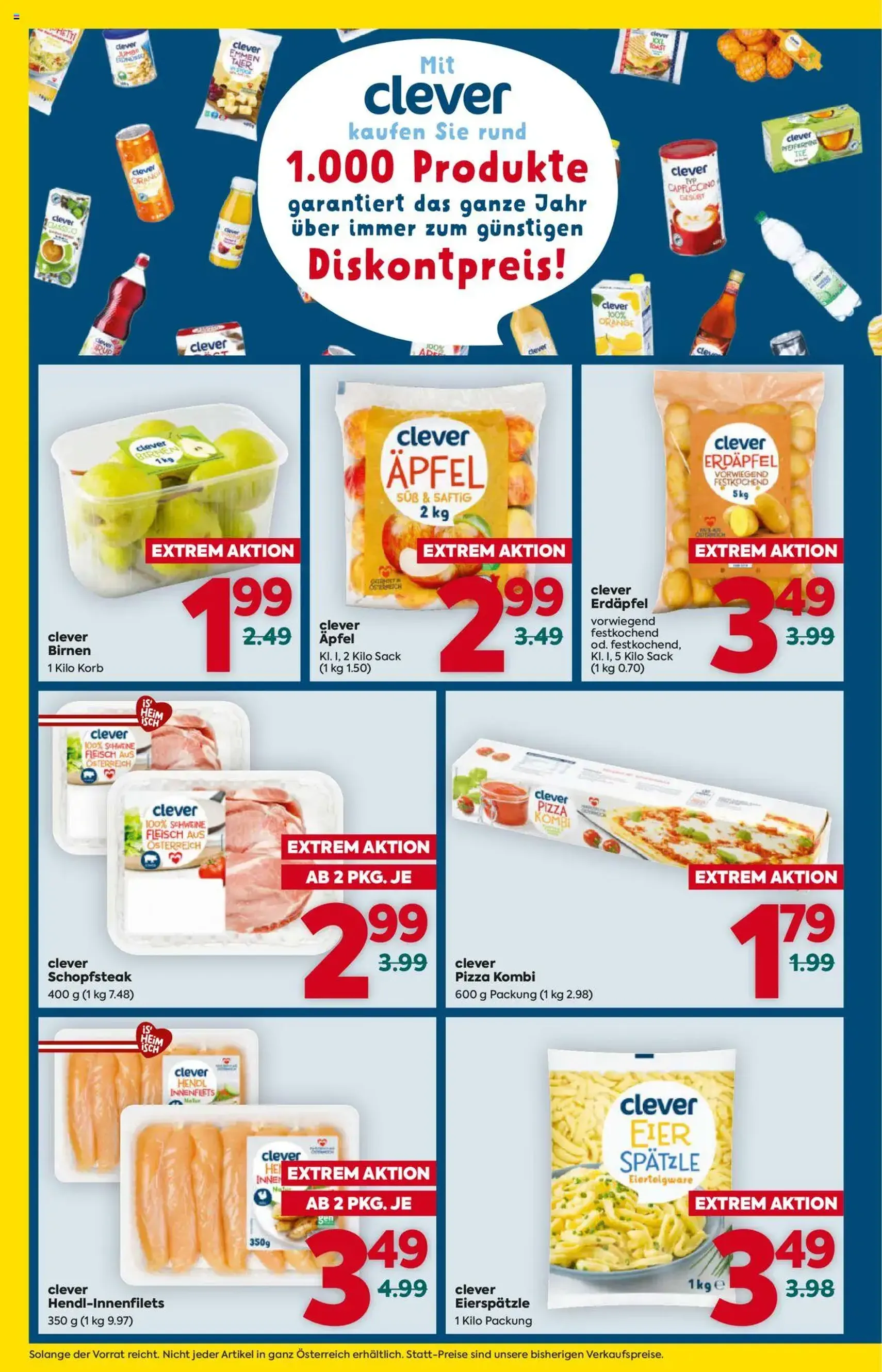 Billa Flugblatt - Gültiger Prospekt ab 16.10.2025, Seite 4 von insgesamt 24 Billa Flugblatt - Gültiger Prospekt ab 16.10.2025, Seite 4 von insgesamt 24