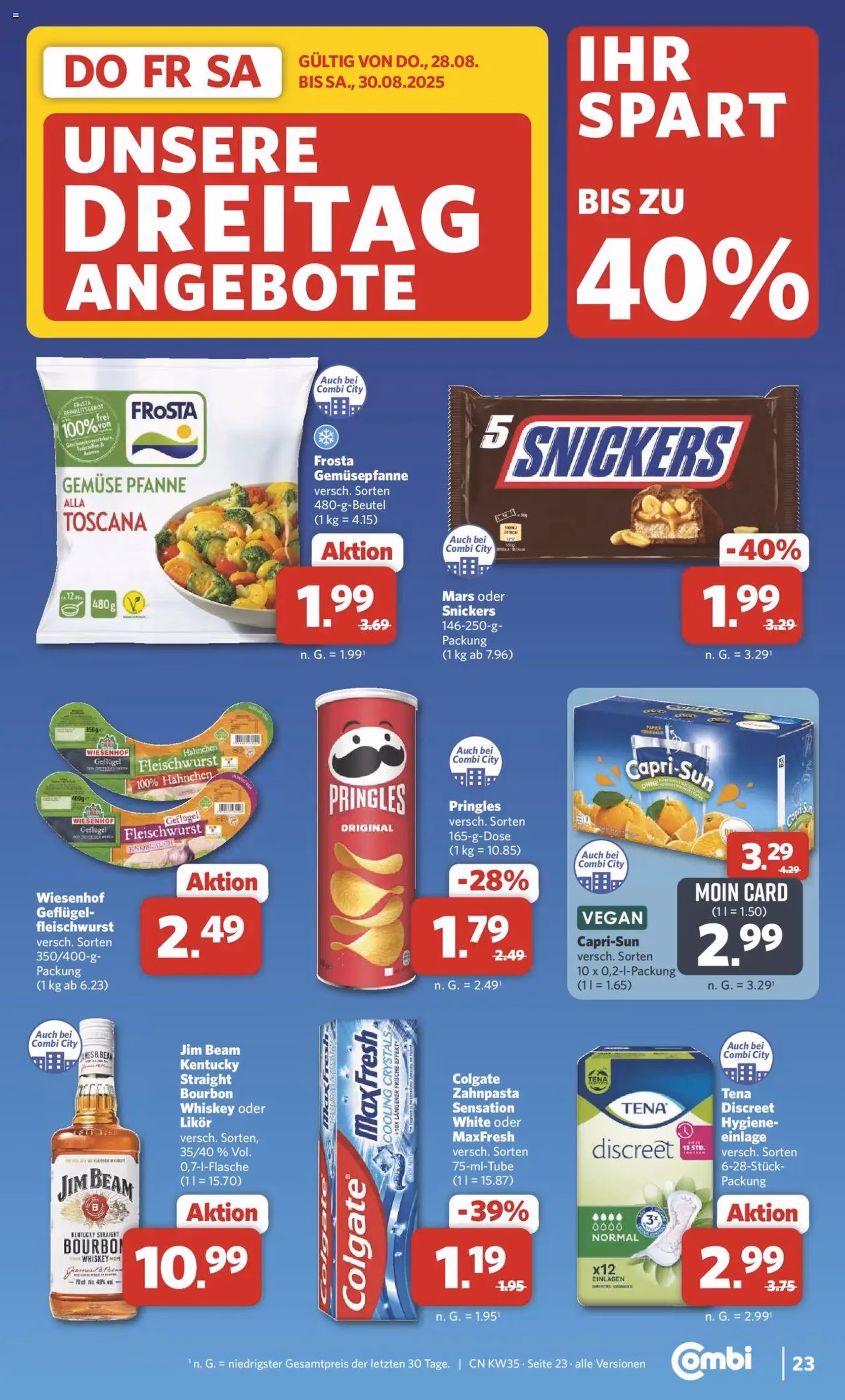Combi Prospekt - Gültiger Prospekt ab 25.08.2025, Seite 32 von insgesamt 33 Combi Prospekt - Gültiger Prospekt ab 25.08.2025, Seite 32 von insgesamt 33