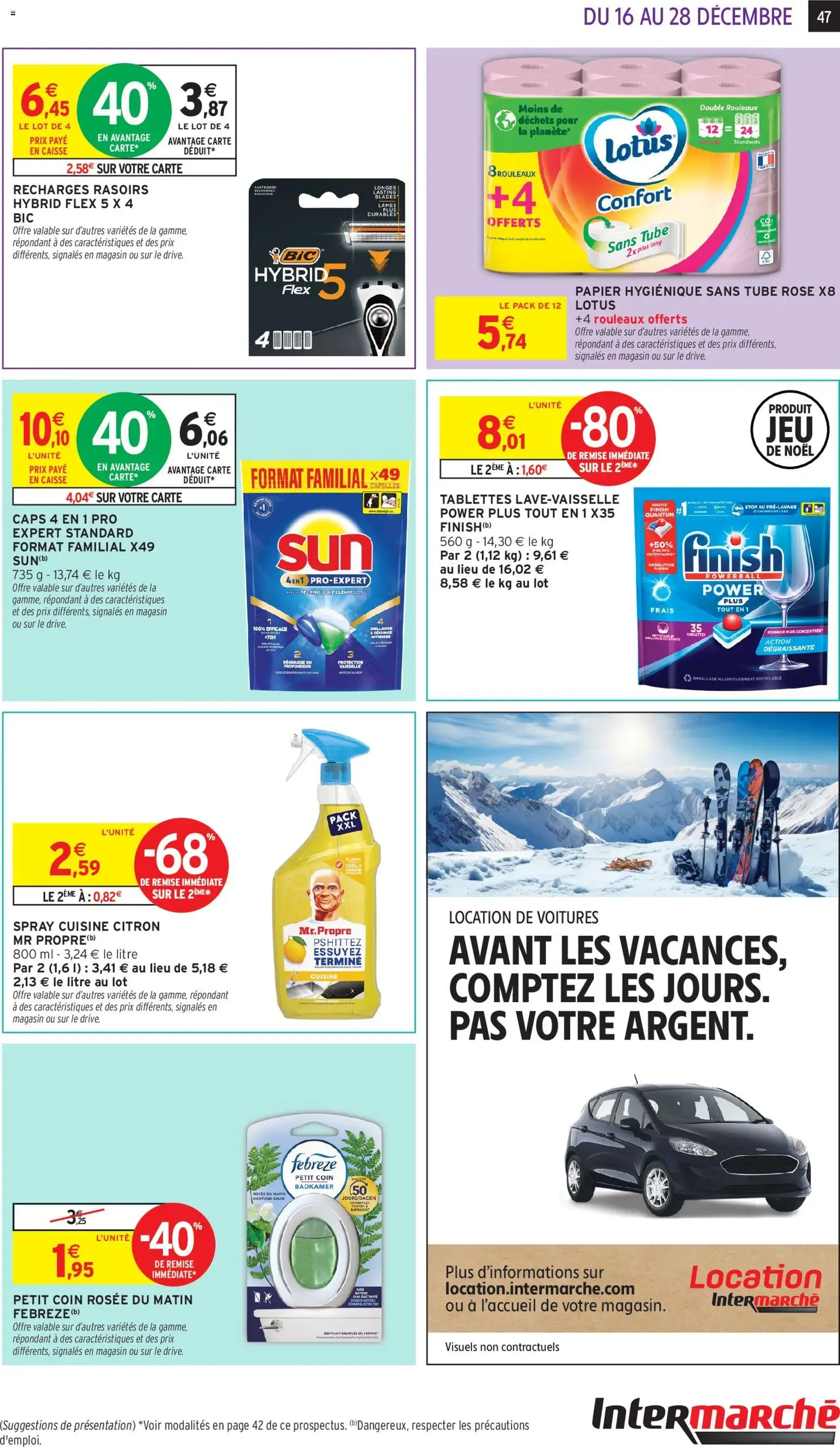 Intermarché catalogue semaine 51 - brochure valable à partir du 16/12/2025, page 47 sur 48