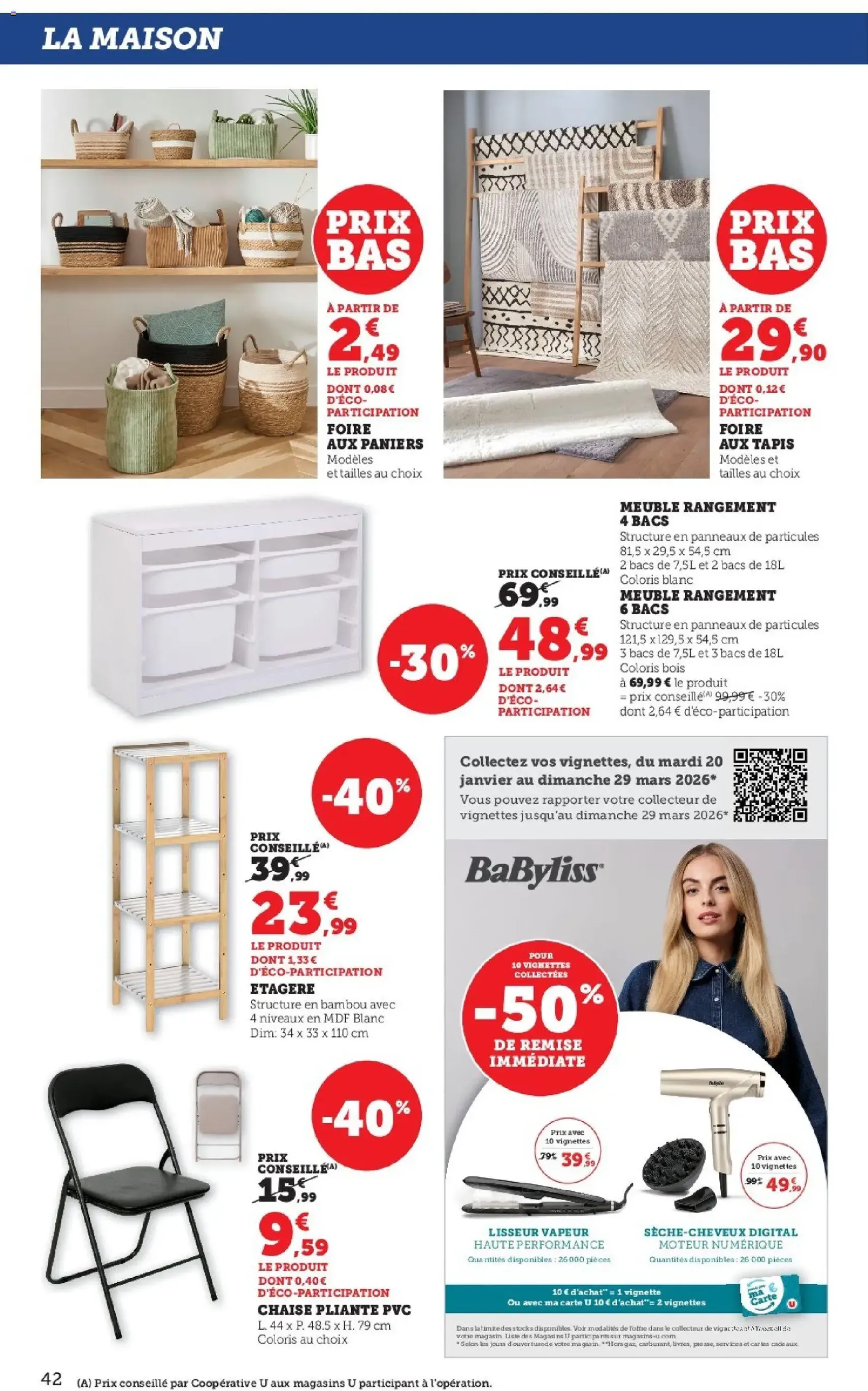 Super U catalogue - brochure valable à partir du 20/01/2026, page 42 sur 44