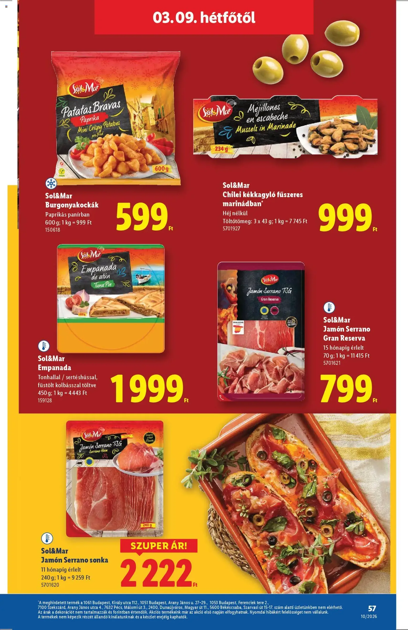 Lidl akciós újság - 2026.03.05. érvényes szórólap 57 oldal 64 oldalból