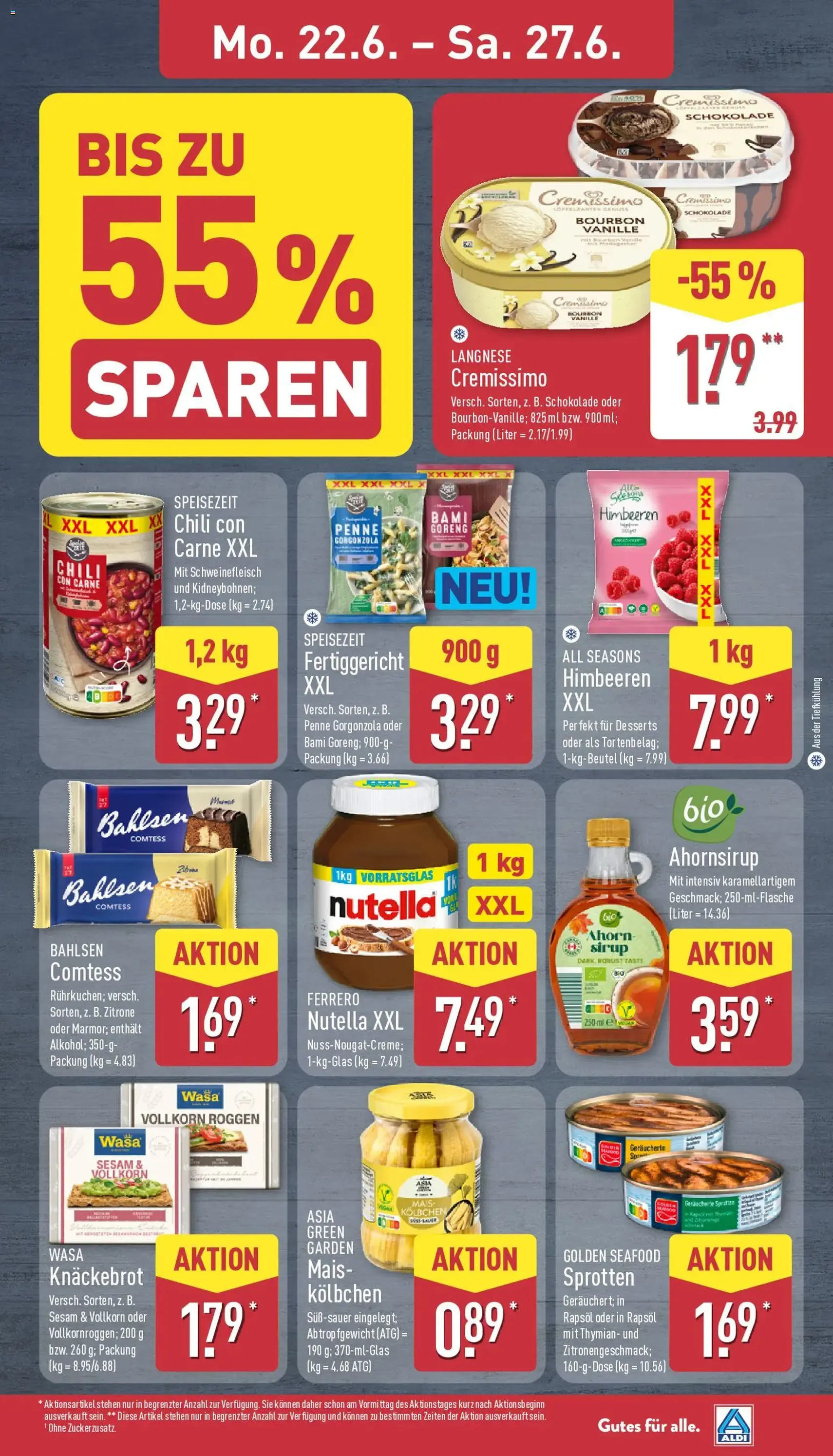 Aldi Prospekt - Gültiger Prospekt ab 22.06.2026, Seite 9 von insgesamt 41