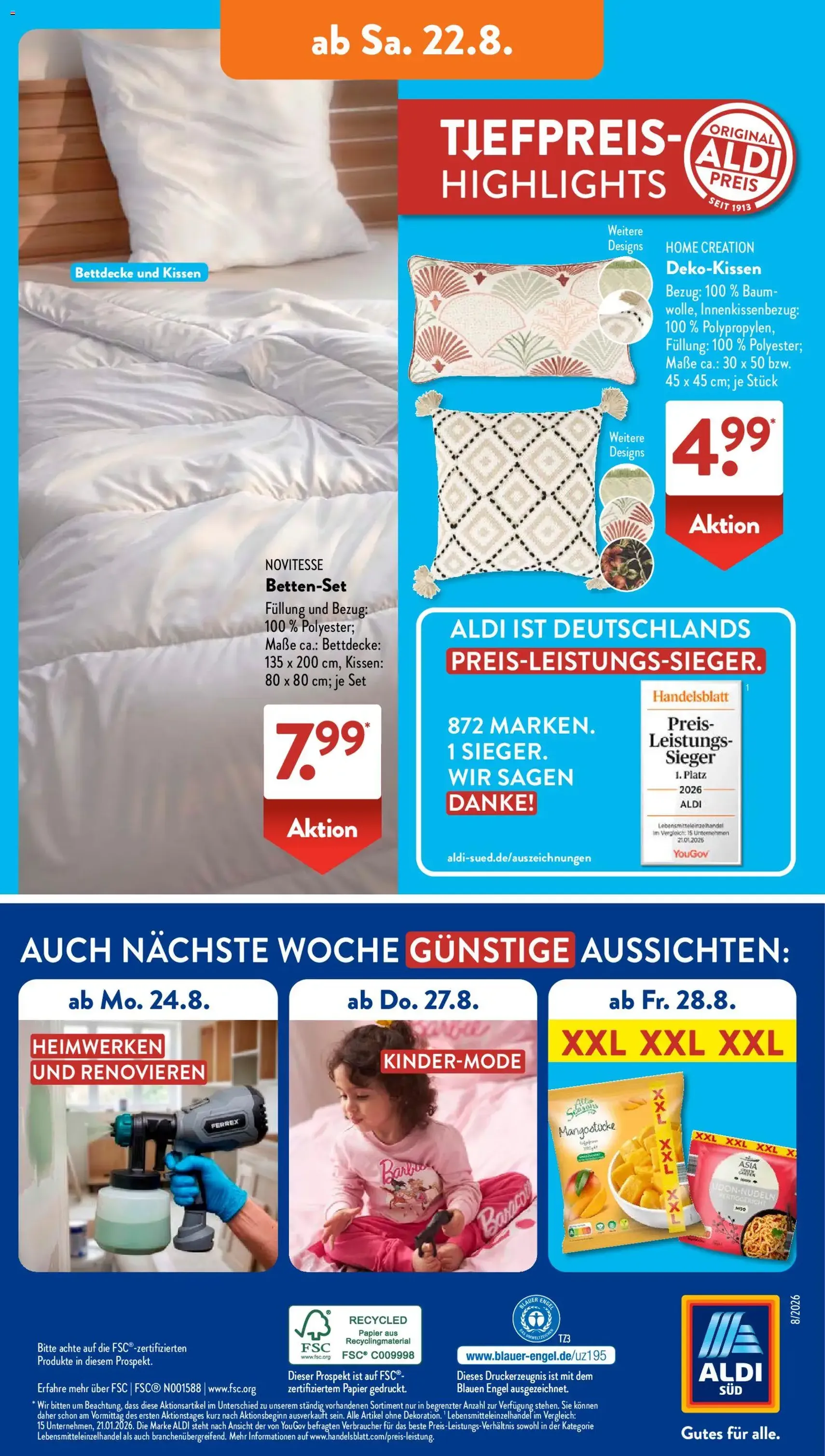 Aldi Süd Prospekt - Gültiger Prospekt ab 17.08.2026, Seite 25 von insgesamt 32