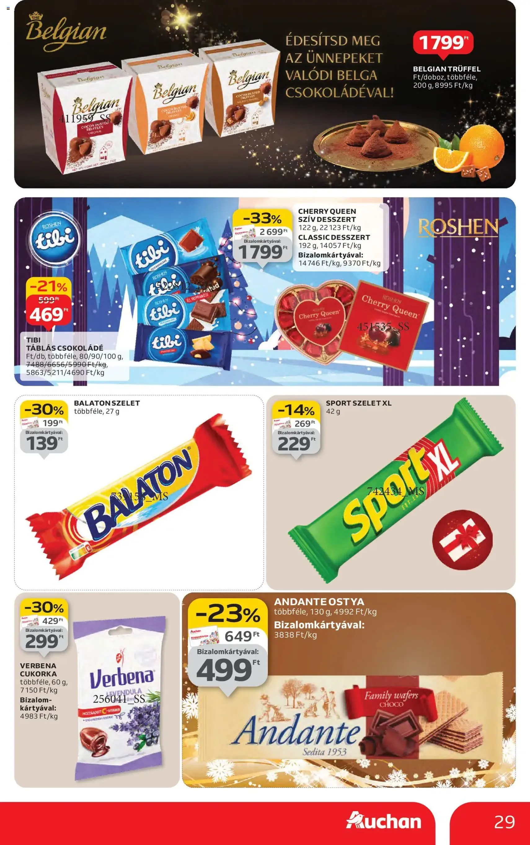 Auchan Akciós újság - 2025.12.11. érvényes szórólap 29 oldal 76 oldalból