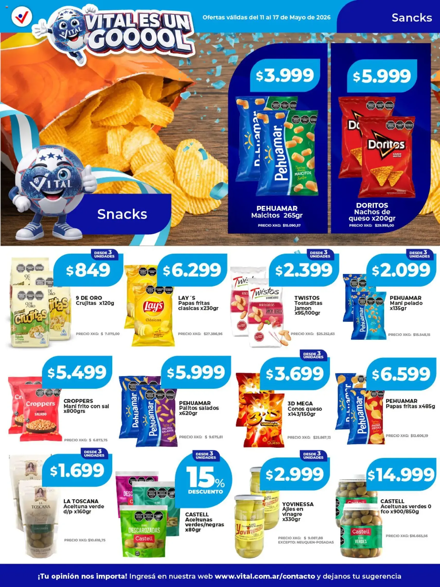 Vital ofertas - folleto válido desde 11/05/2026 página 19 de 23