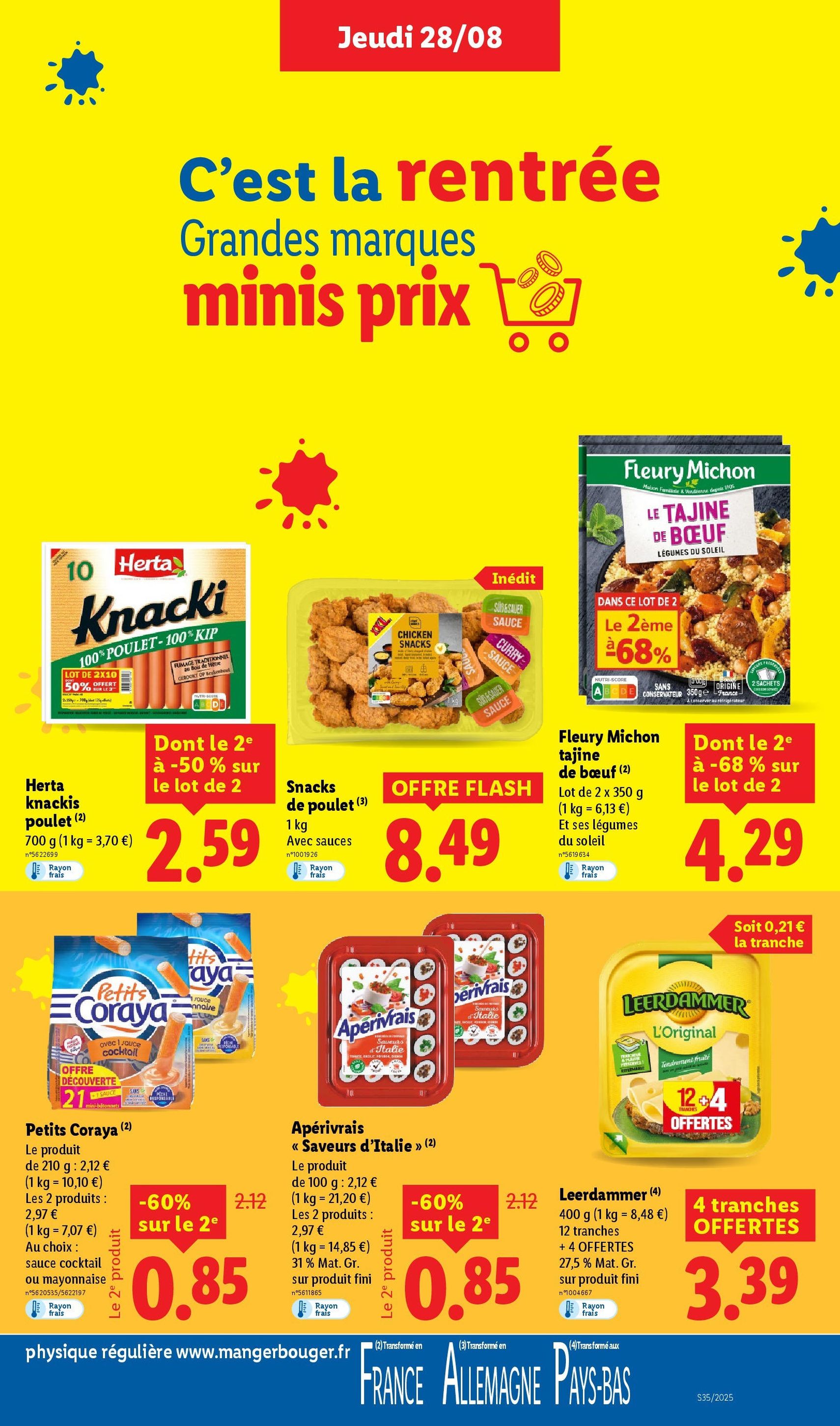 LIDL catalogue semaine 35 - brochure valable à partir du 28/08/2025, page 13 sur 73 LIDL catalogue semaine 35 - brochure valable à partir du 28/08/2025, page 13 sur 73