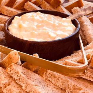 Recipe preview Home made Cheese fondue