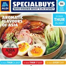 Aldi - Weekly offers UK Specialbuys - Flyer preview valid from 24/07/2025