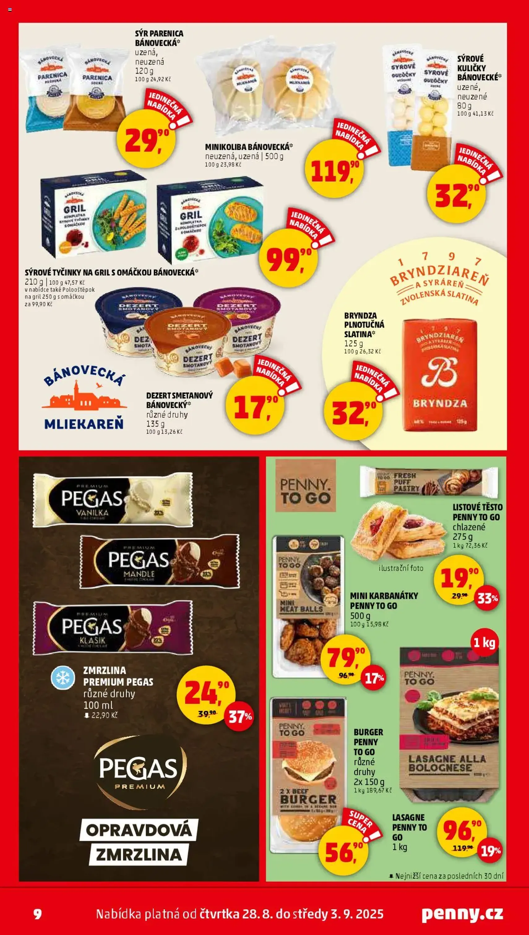Penny Market leták - Čtvrtečník - platný leták od 28.08.2025 strana 9 z 36 Penny Market leták - Čtvrtečník - platný leták od 28.08.2025 strana 9 z 36