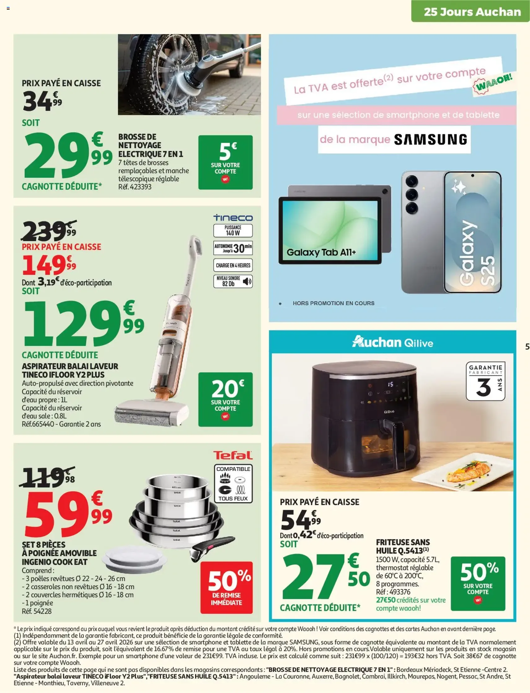 Auchan prospectus - brochure valable à partir du 14/04/2026, page 5 sur 52