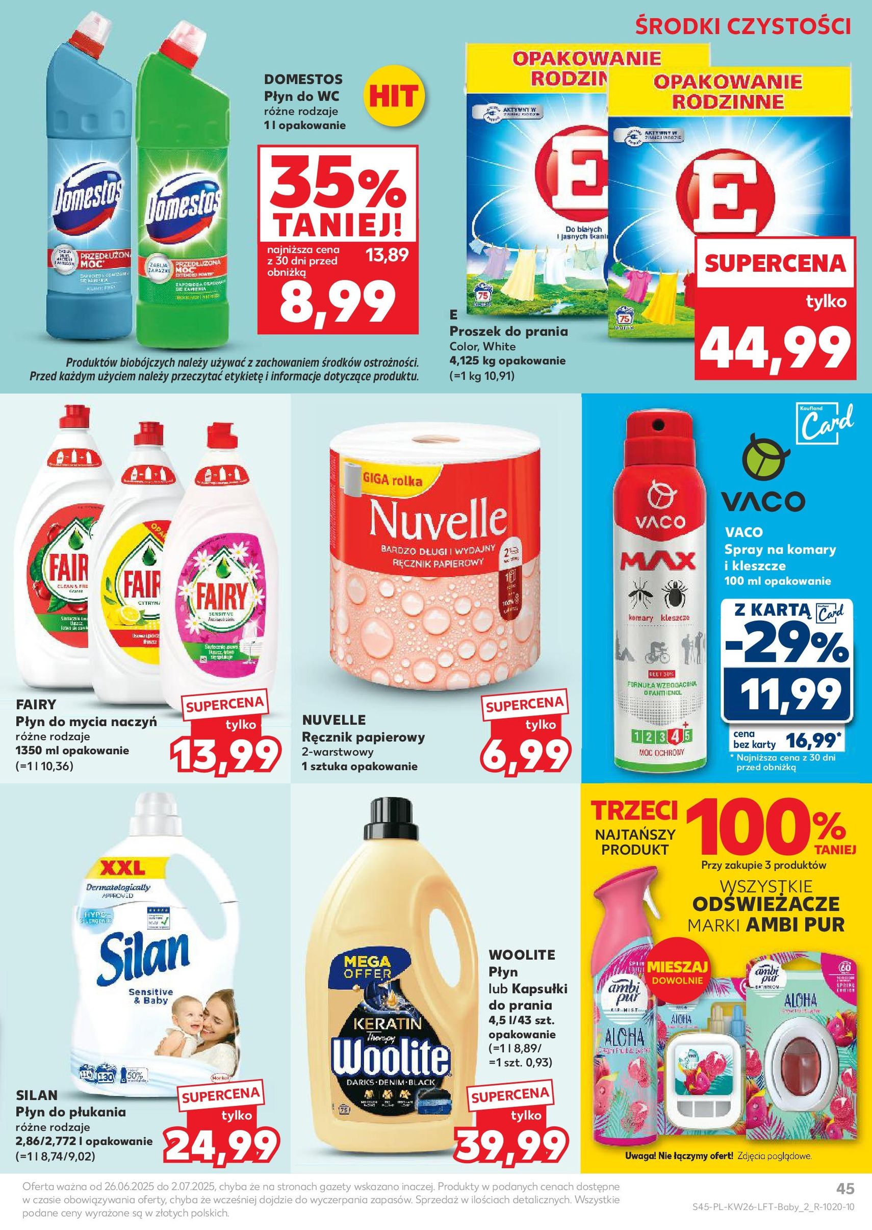 Kaufland gazetka - ważny gazetka od 26.06.2025 strona 45 z 51 Kaufland gazetka - ważny gazetka od 26.06.2025 strona 45 z 51