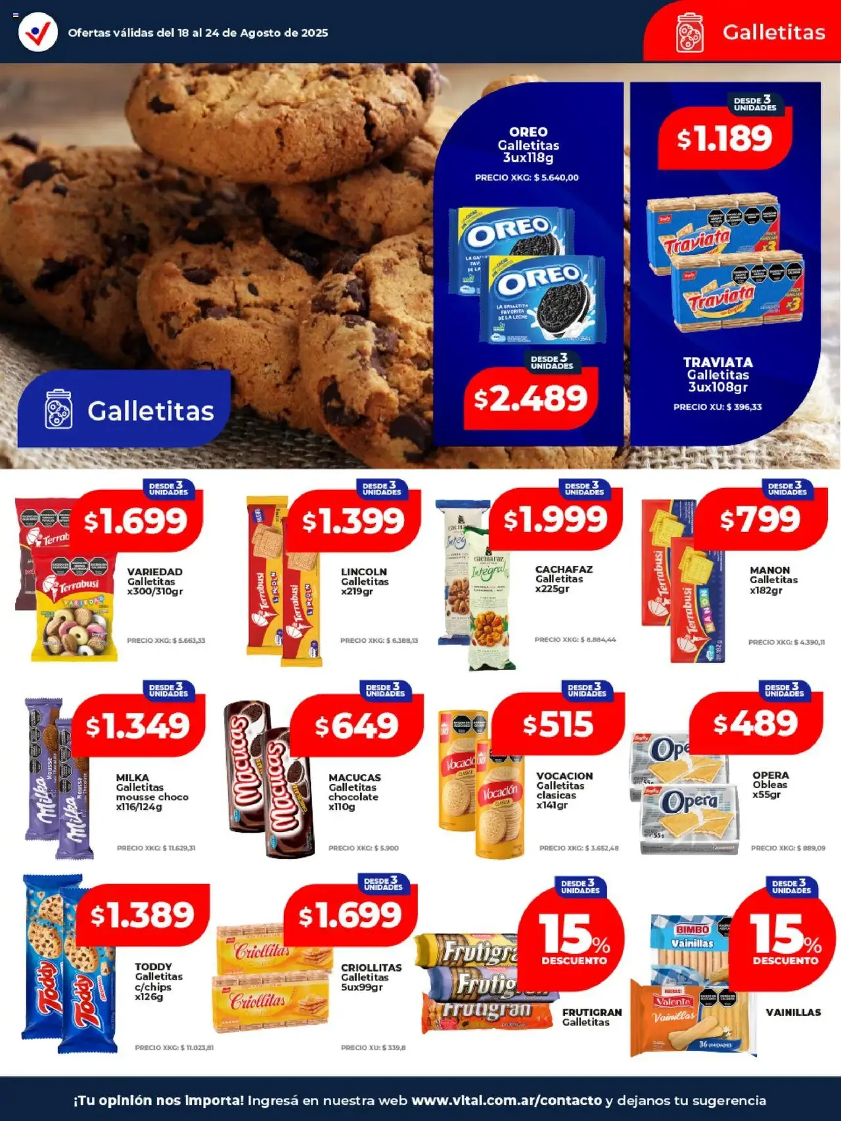 Vital ofertas - folleto válido desde 18/08/2025 página 19 de 22