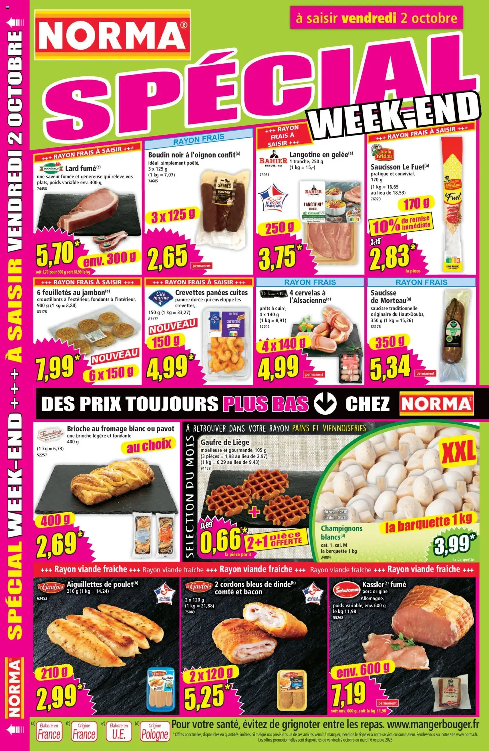 Norma catalogue - brochure valable à partir du 30/09/2026, page 14 sur 14