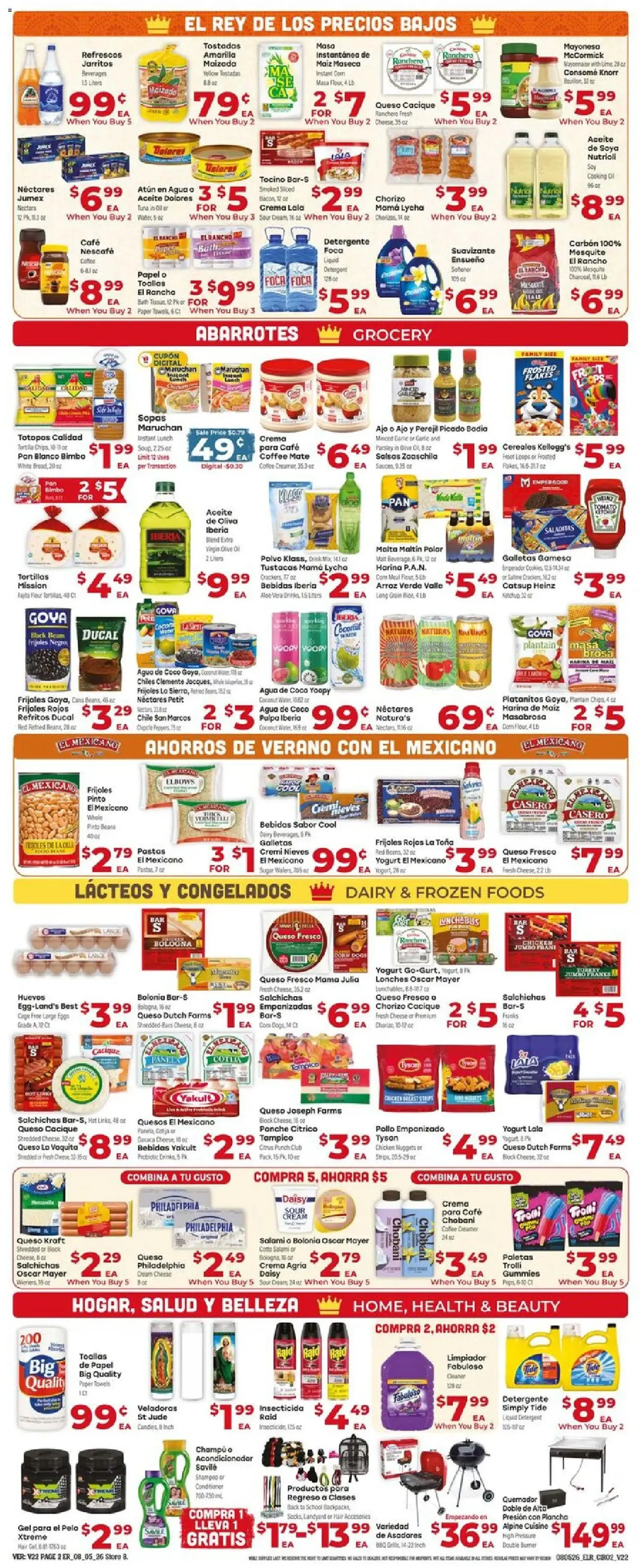 El Rancho Weekly Ad - valid flyer from 08/05/2026, page 2 of 4