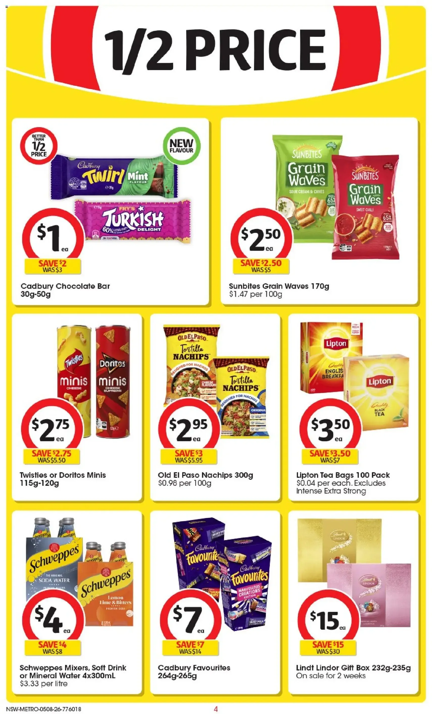 Coles catalogue - valid flyer from 04/08/2026, page 4 of 52