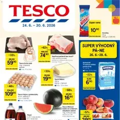 Tesco leták - Hypermarket - náhled letáku platný od 24.06.2026