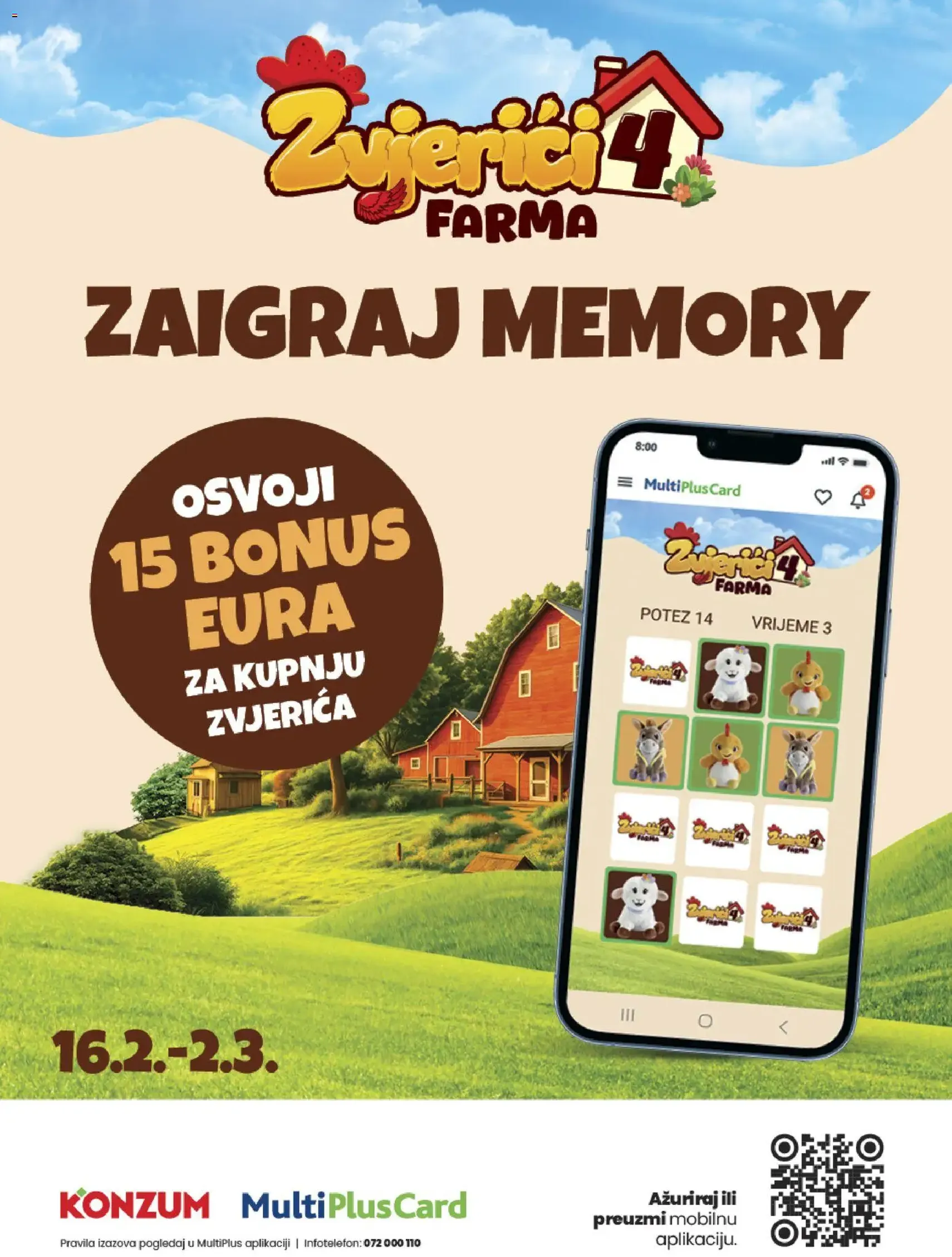 Konzum HR Akciós újság - 2026.02.25. érvényes szórólap 6 oldal 52 oldalból