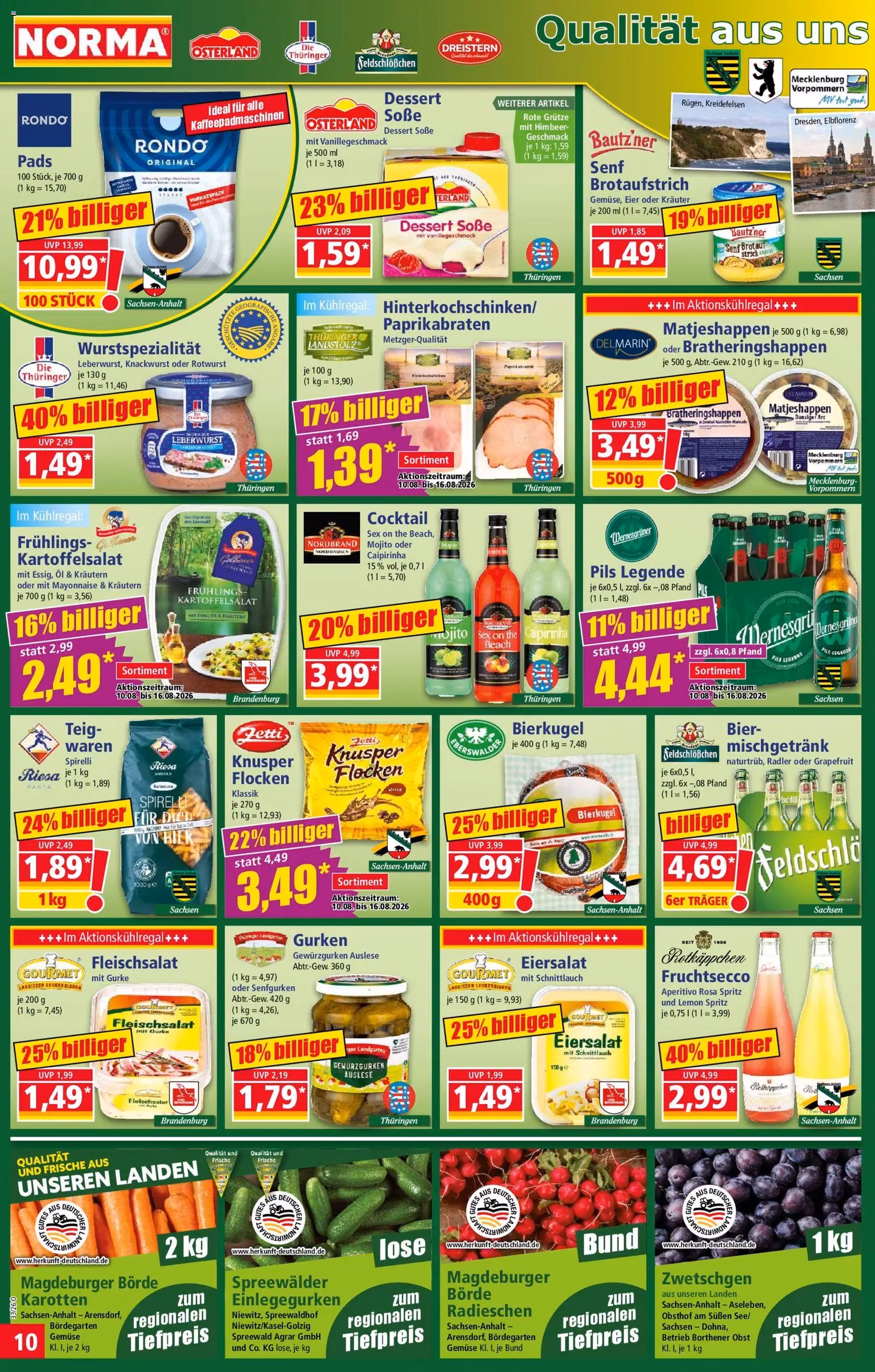 Norma Prospekt - Gültiger Prospekt ab 10.08.2026, Seite 11 von insgesamt 28