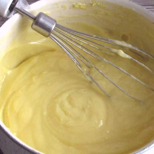 Anteprima ricetta Crema pasticcera con amido di mais