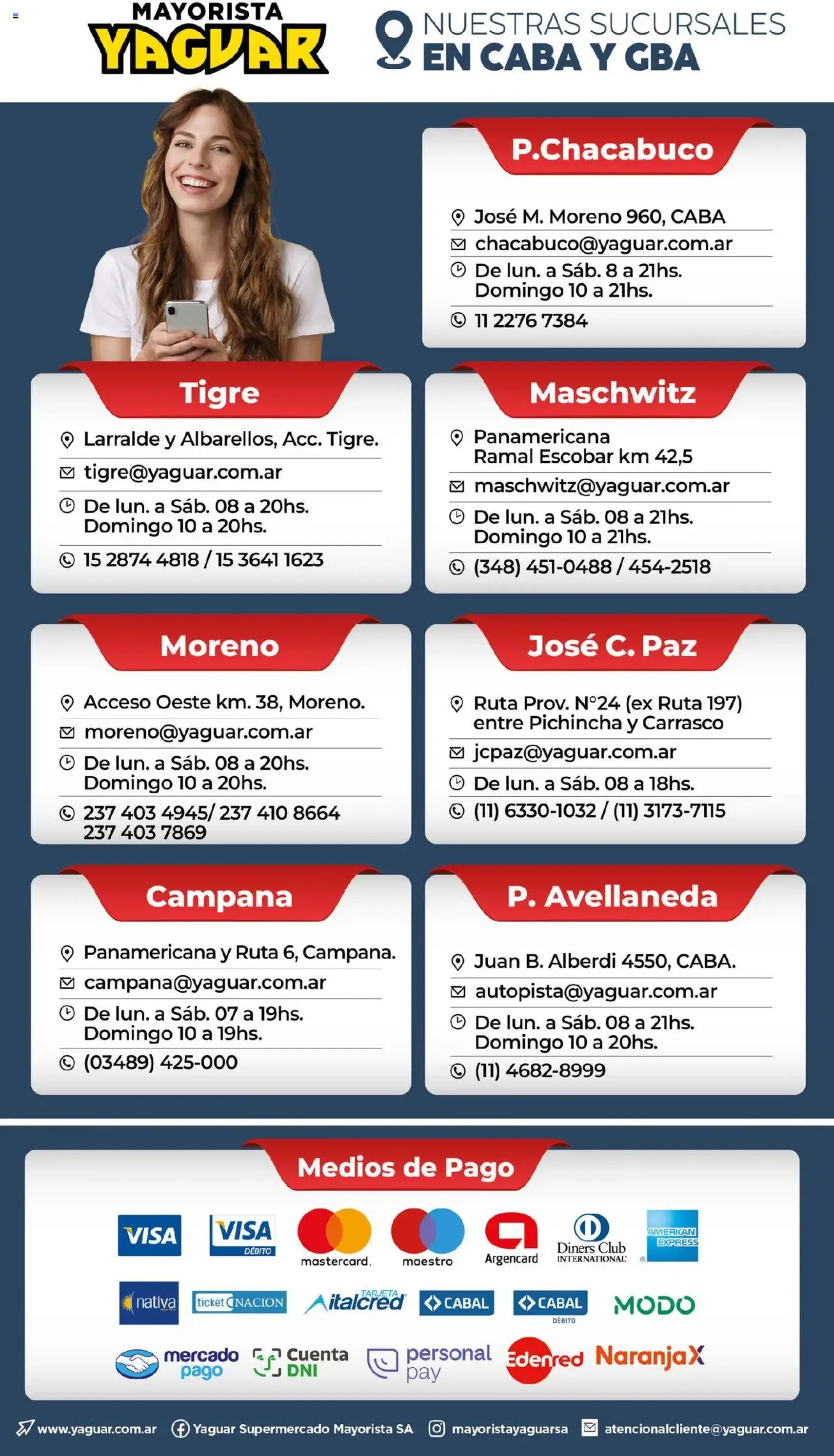 Yaguar catálogo - folleto válido desde 21/07/2025 página 33 de 33 Yaguar catálogo - folleto válido desde 21/07/2025 página 33 de 33