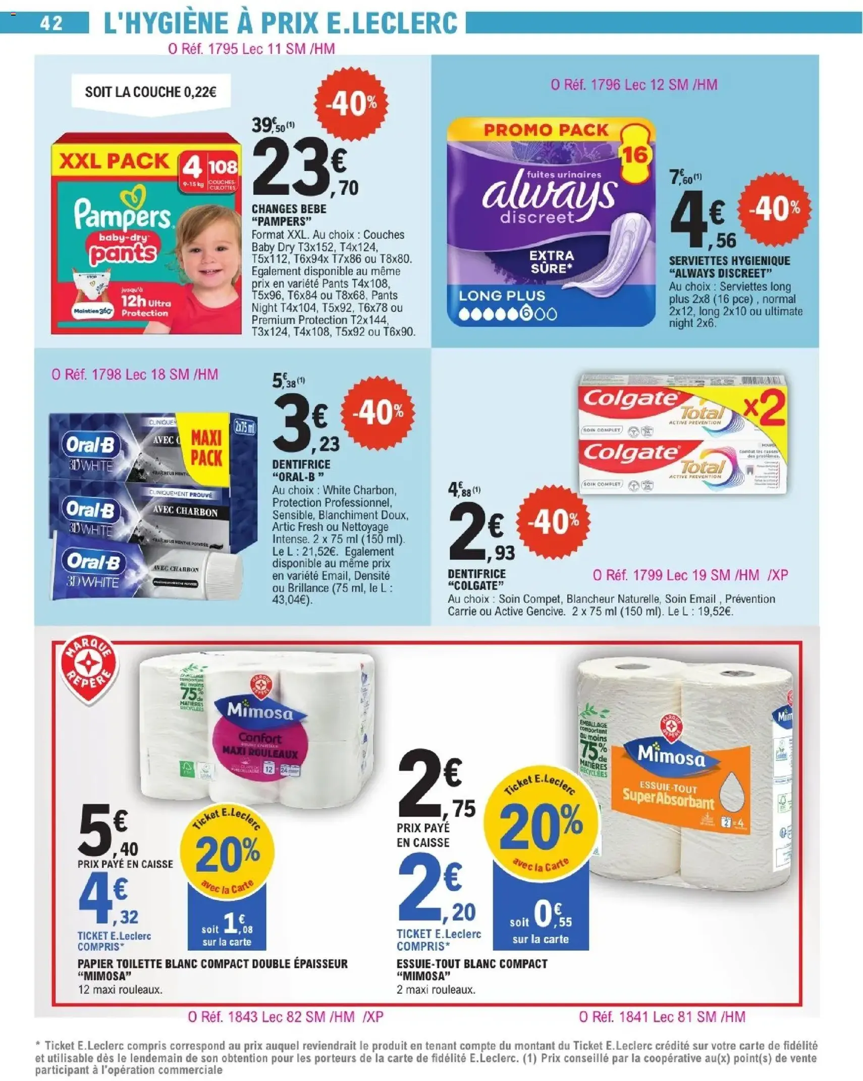 E.Leclerc catalogue de la semaine 22 - brochure valable à partir du 26/05/2026, page 42 sur 66