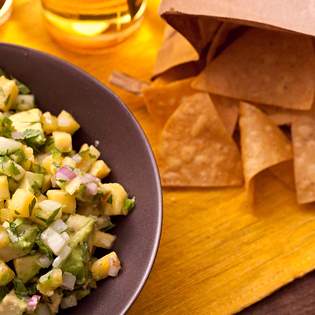 Recipe preview Pineapple and Cucumber Guacamole