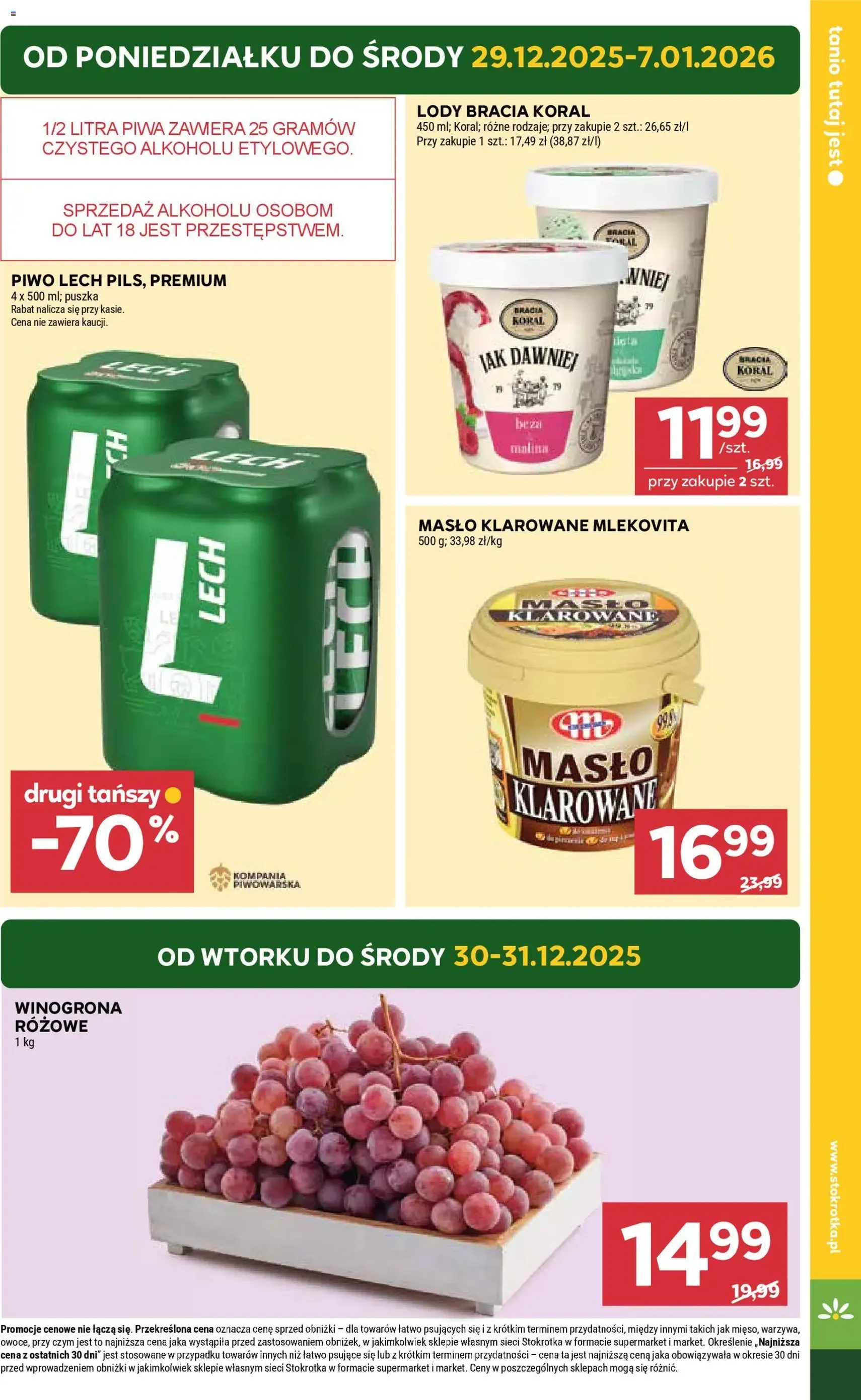 Stokrotka Gazetka - ważny gazetka od 29.12.2025 strona 7 z 44