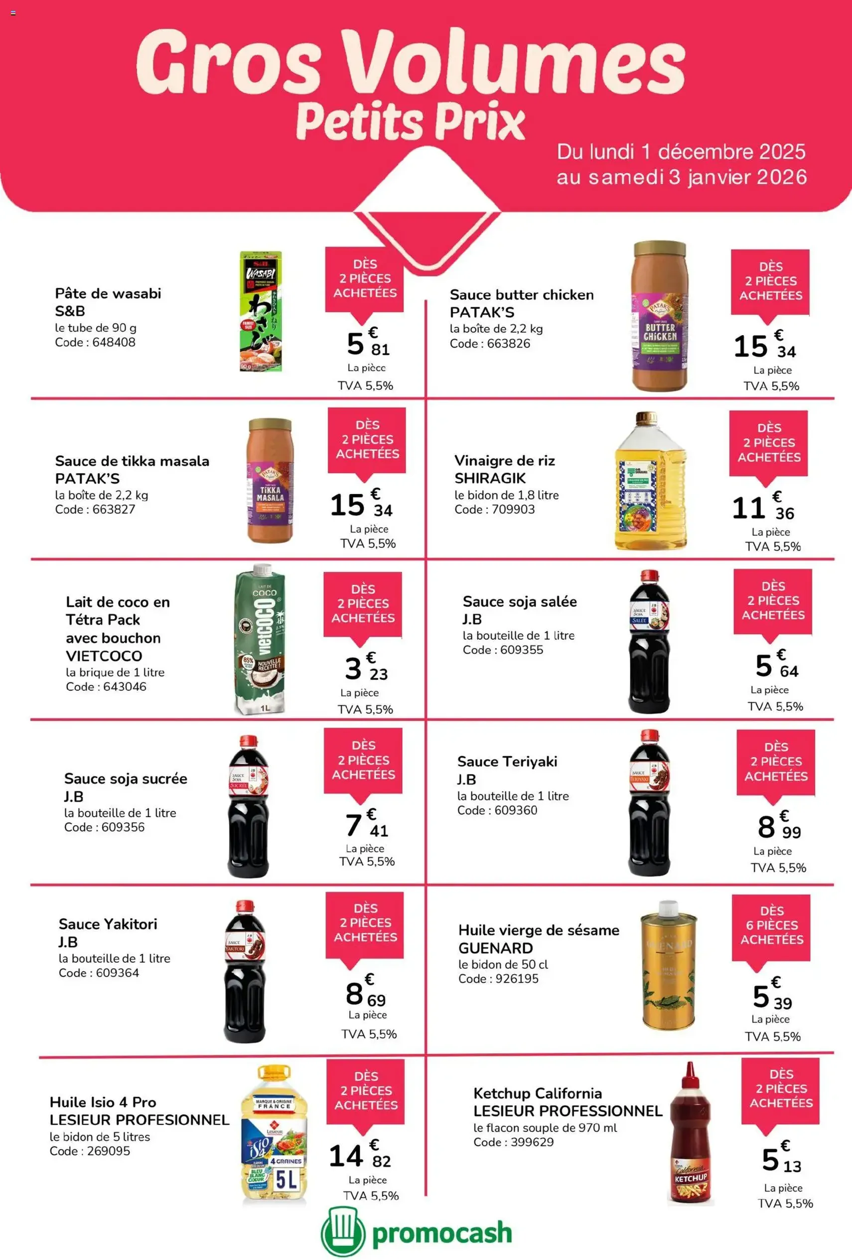 Promocash catalogue - brochure valable à partir du 01/12/2025, page 2 sur 8