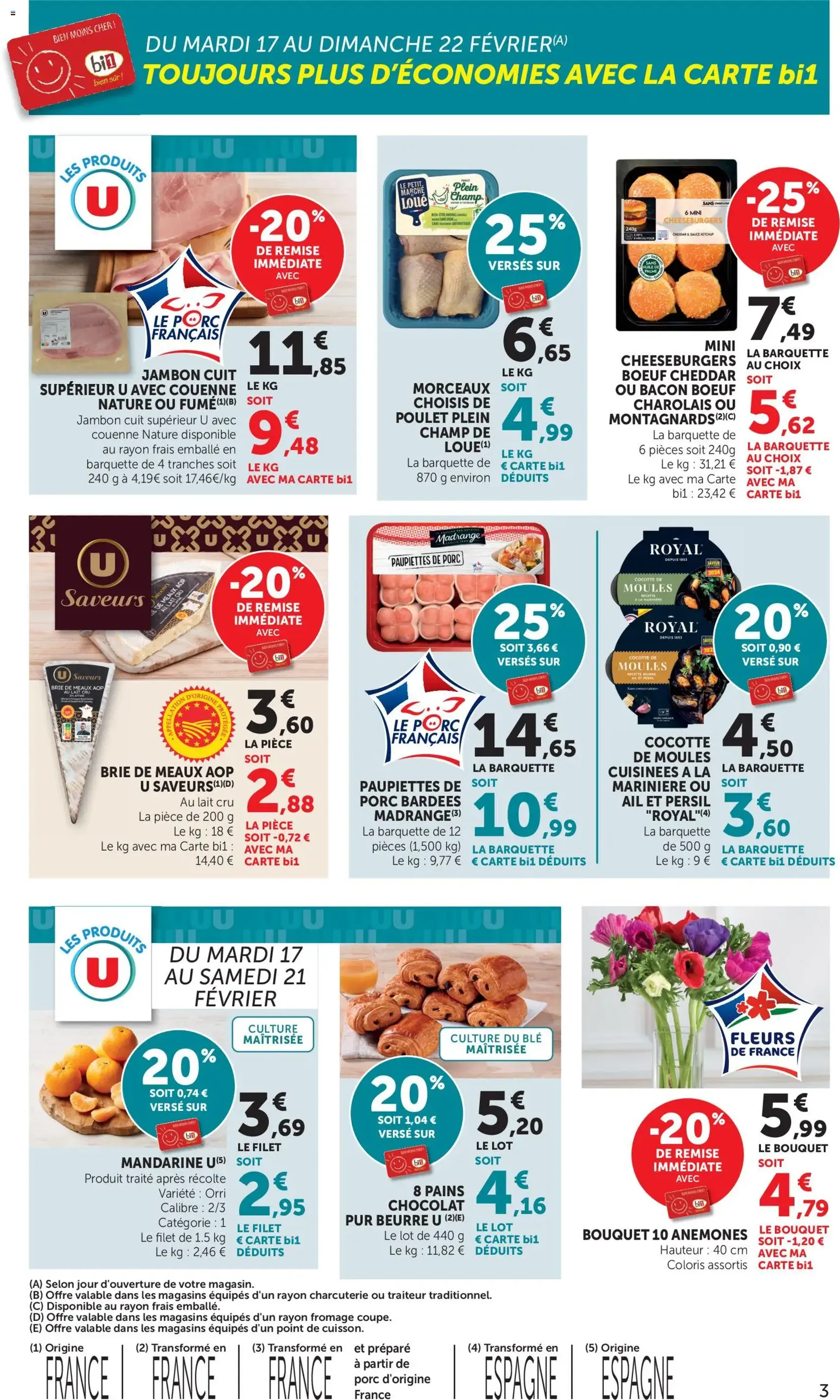 Bi1 catalogue - brochure valable à partir du 17/02/2026, page 3 sur 18