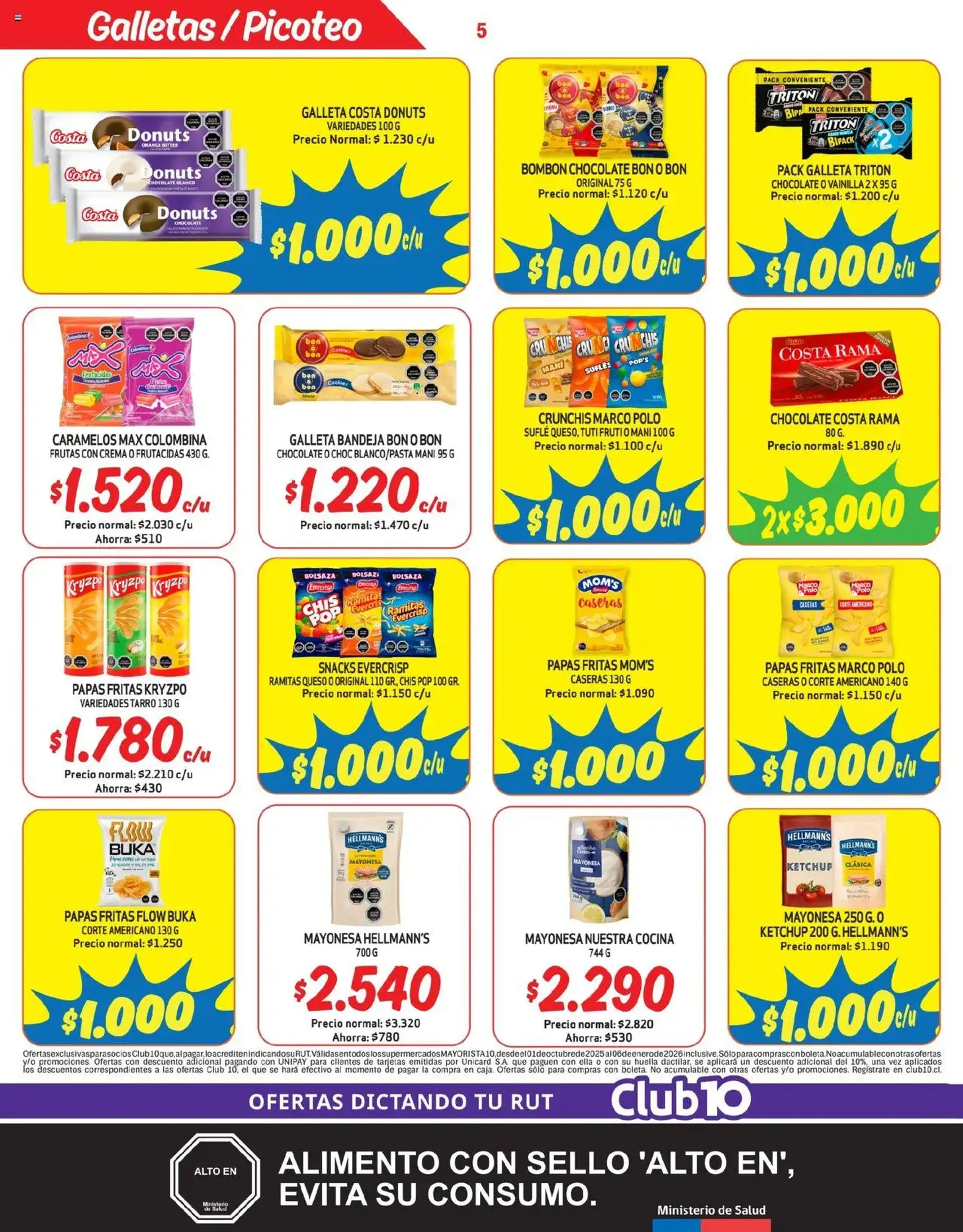 Mayorista 10 Ofertas - folleto válido desde 29.09.2025 página 5 de 21 Mayorista 10 Ofertas - folleto válido desde 29.09.2025 página 5 de 21
