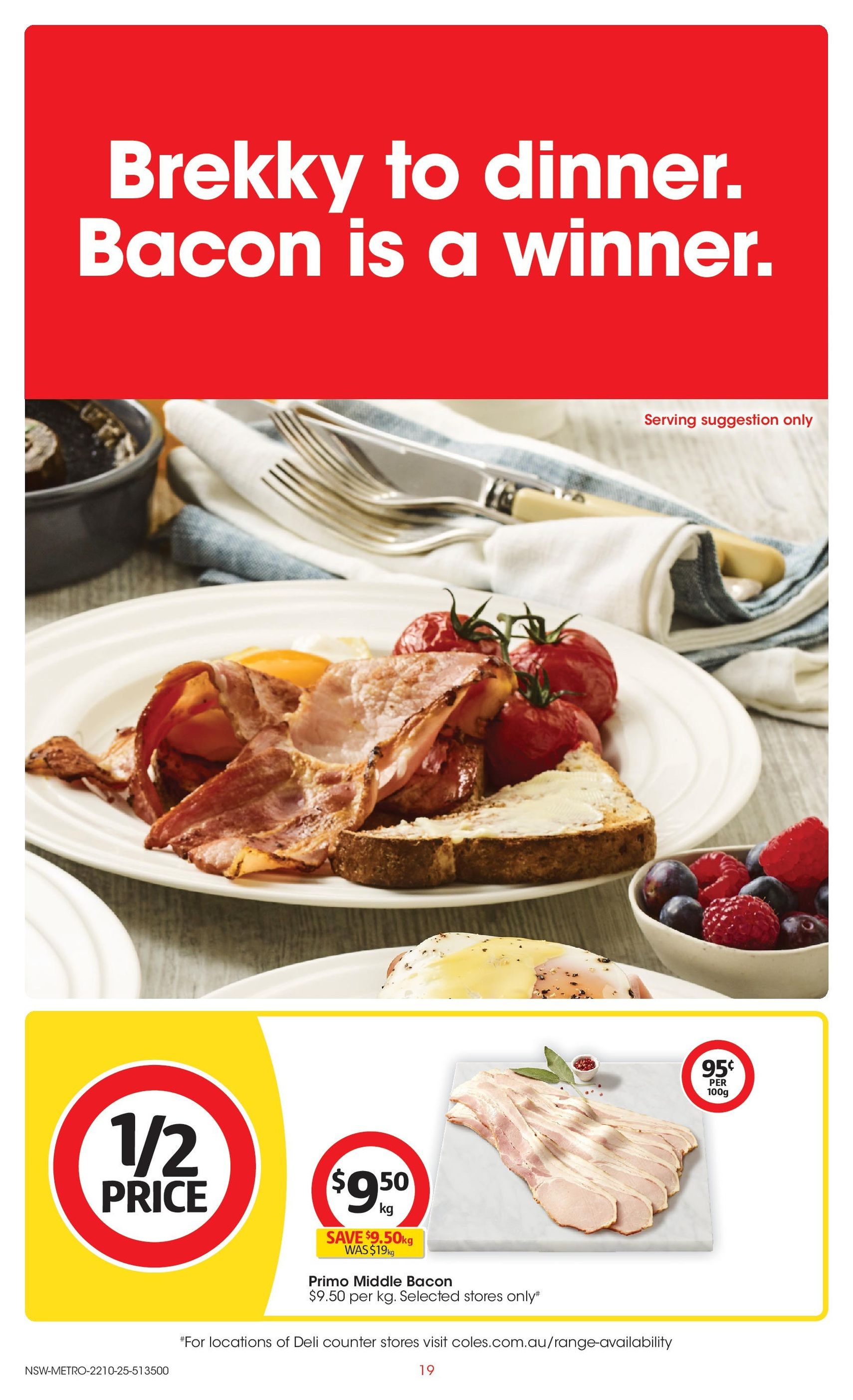 Coles Catalogue NSW - valid flyer from 22/10/2025, page 19 of 47 Coles Catalogue NSW - valid flyer from 22/10/2025, page 19 of 47