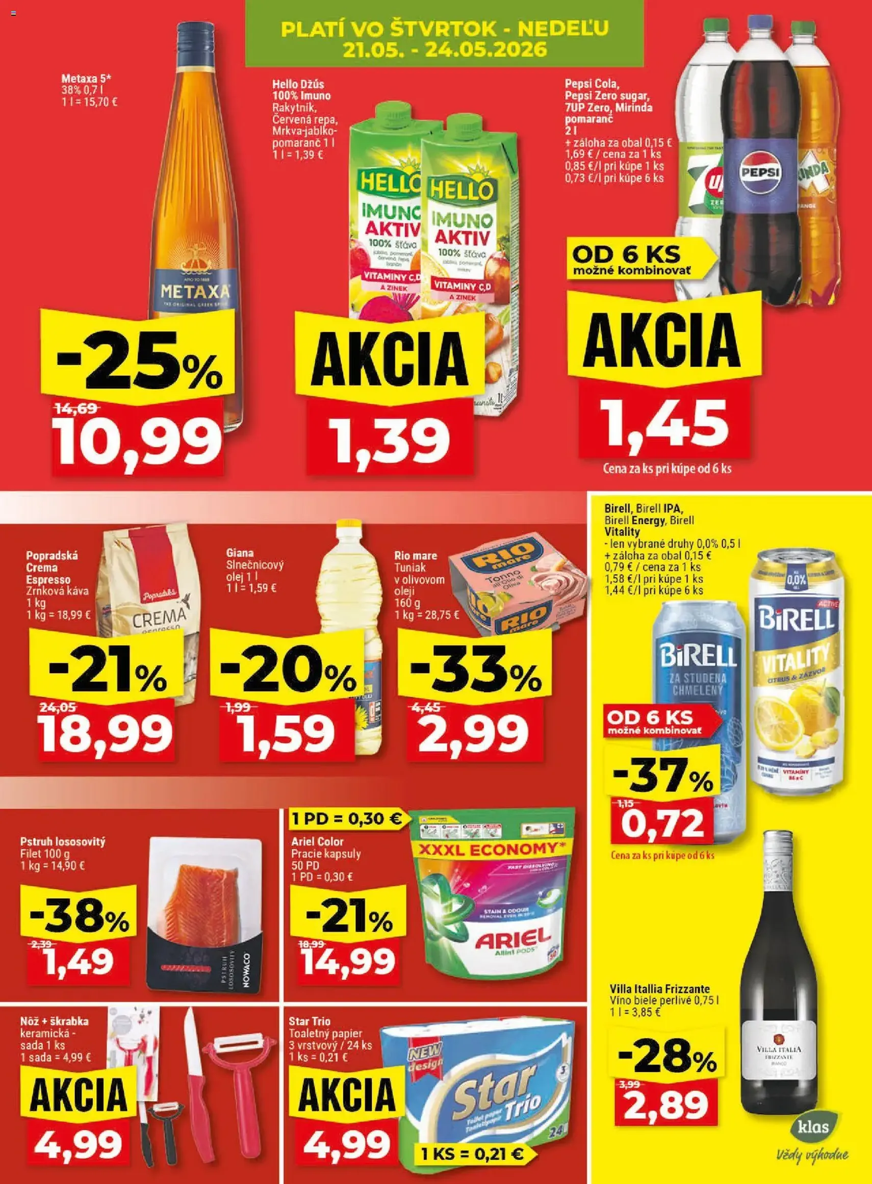 Klas leták - platný leták od 18.05.2026 strana 28 z 29