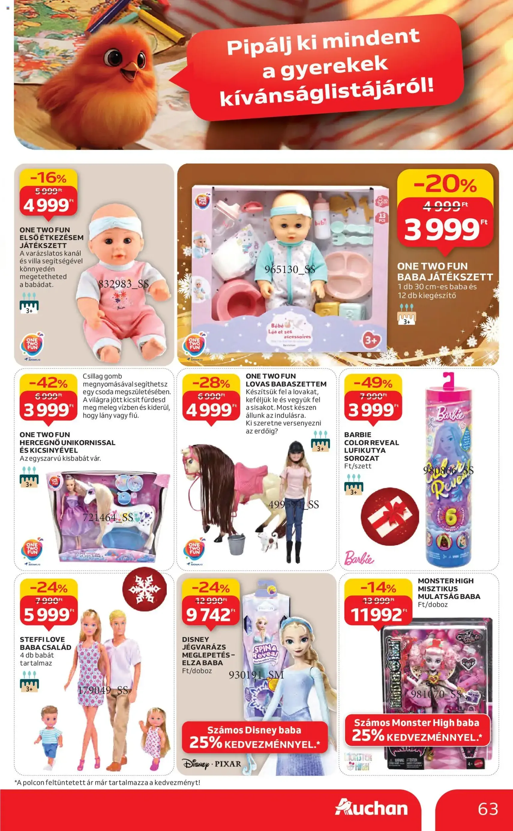 Auchan Akciós újság - 2025.12.11. érvényes szórólap 63 oldal 76 oldalból