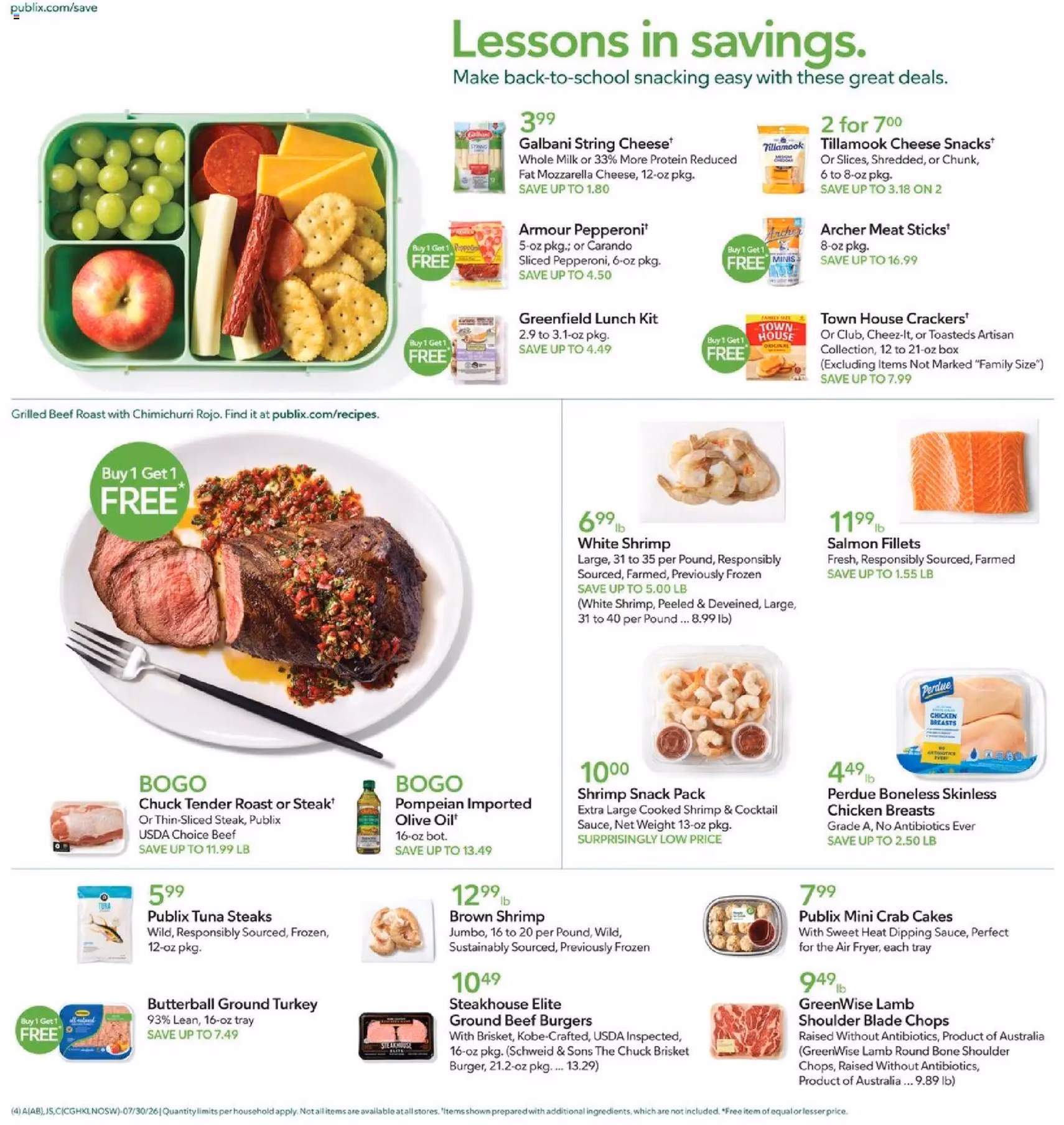 Publix Weekly Ad - valid flyer from 07/29/2026, page 4 of 20