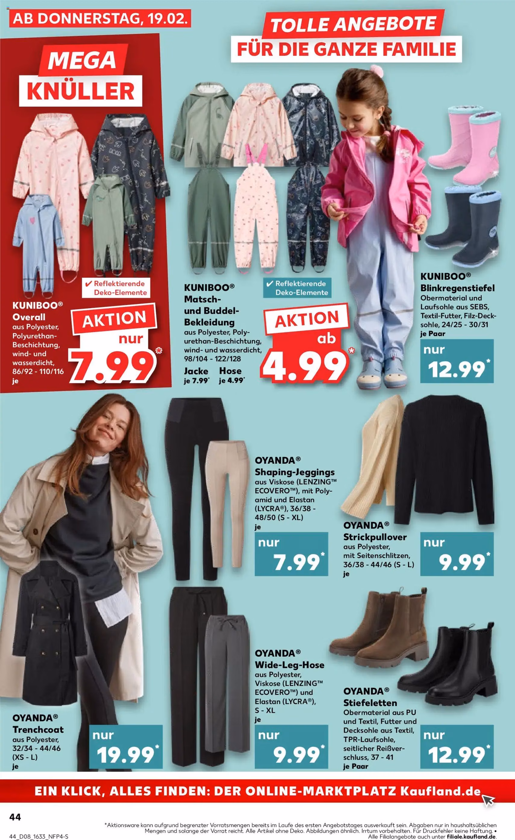 Kaufland Prospekt - Gültiger Prospekt ab 19.02.2026, Seite 44 von insgesamt 59