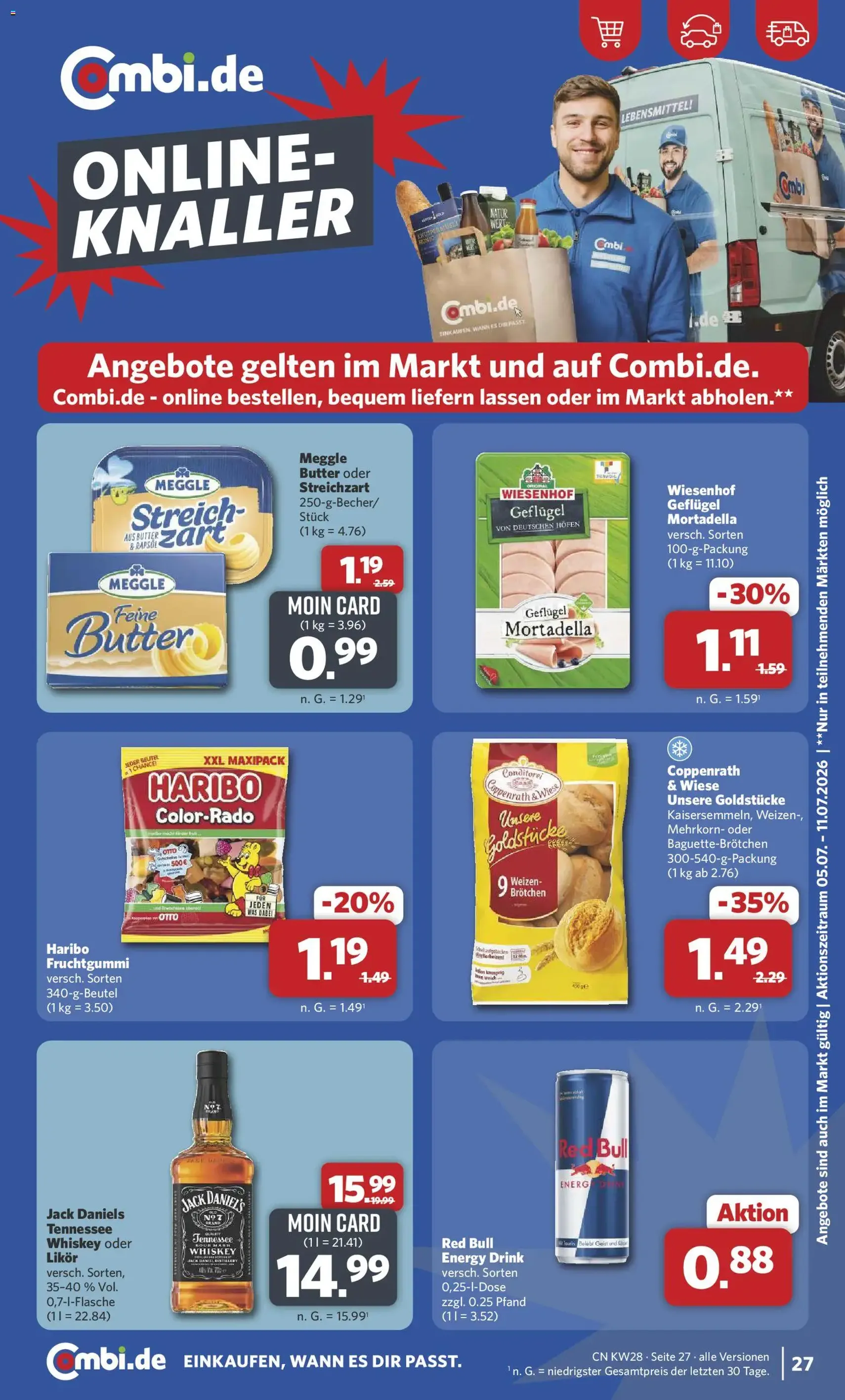Combi Prospekt - Gültiger Prospekt ab 06.07.2026, Seite 27 von insgesamt 35