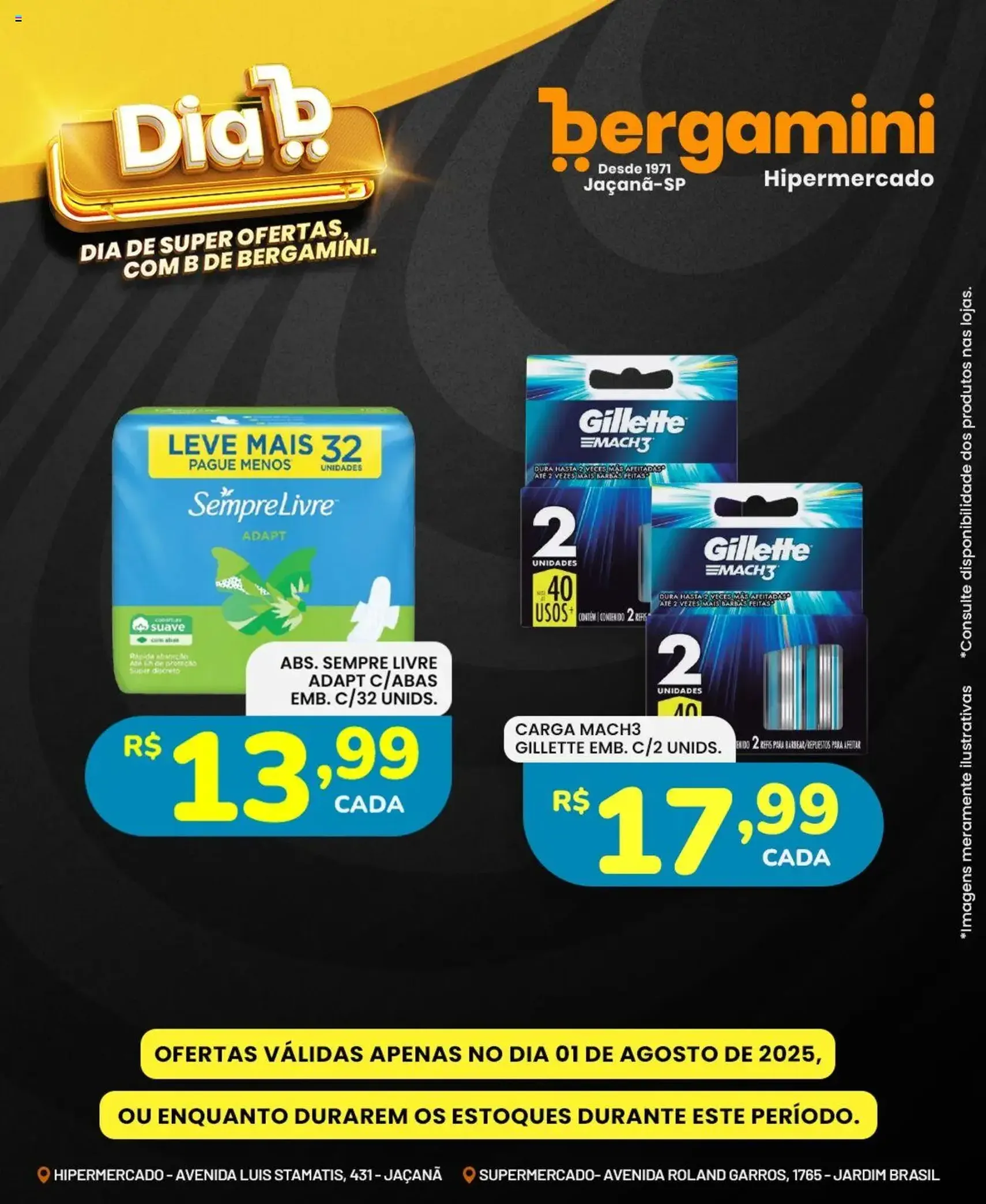 Supermercado Bergamini - Ofertas da semana - folheto válido a partir de 01/08/2025 página 11 de 14 Supermercado Bergamini - Ofertas da semana - folheto válido a partir de 01/08/2025 página 11 de 14