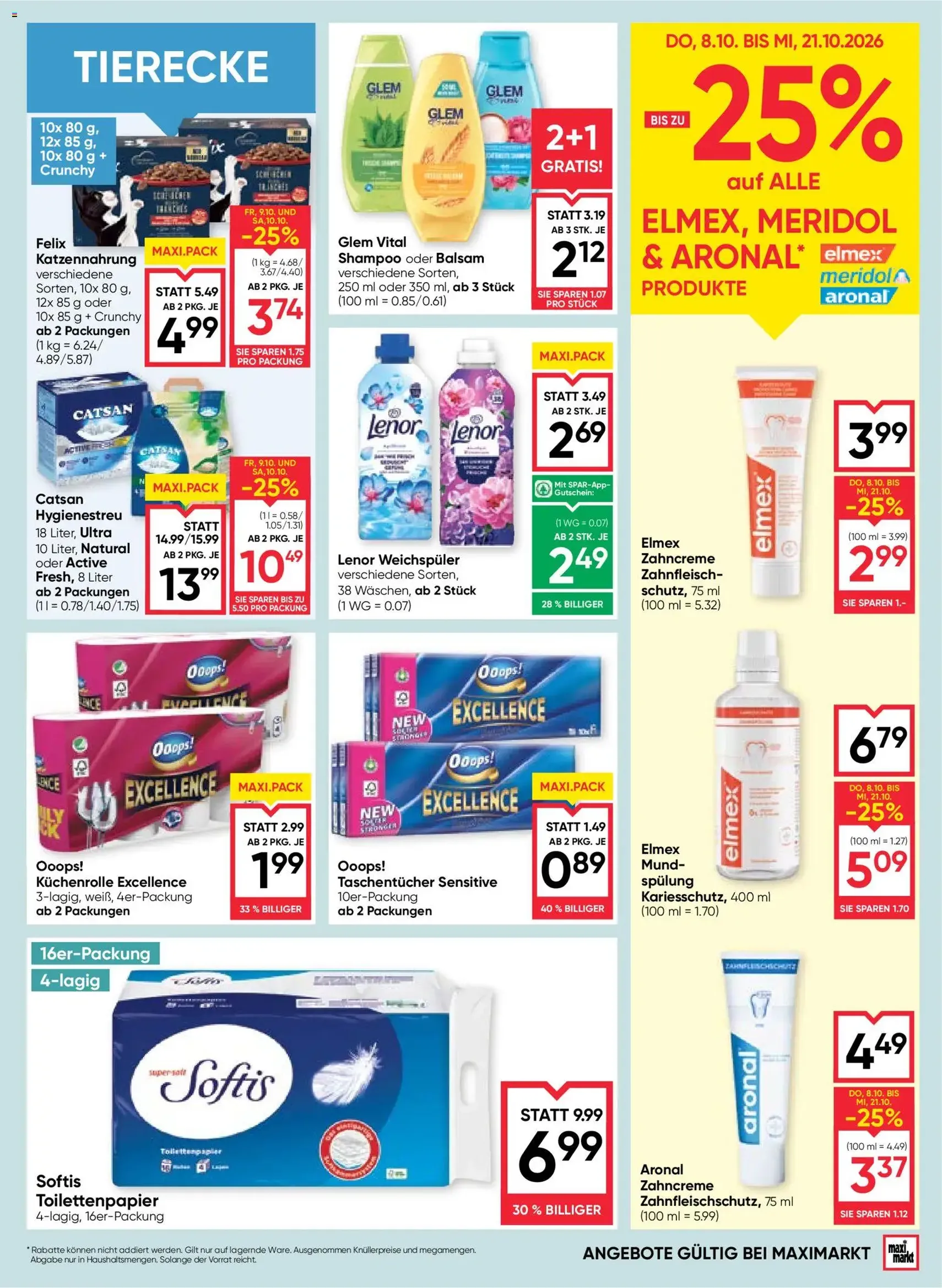 Maximarkt Flugblatt - Gültiger Prospekt ab 08.10.2026, Seite 23 von insgesamt 32