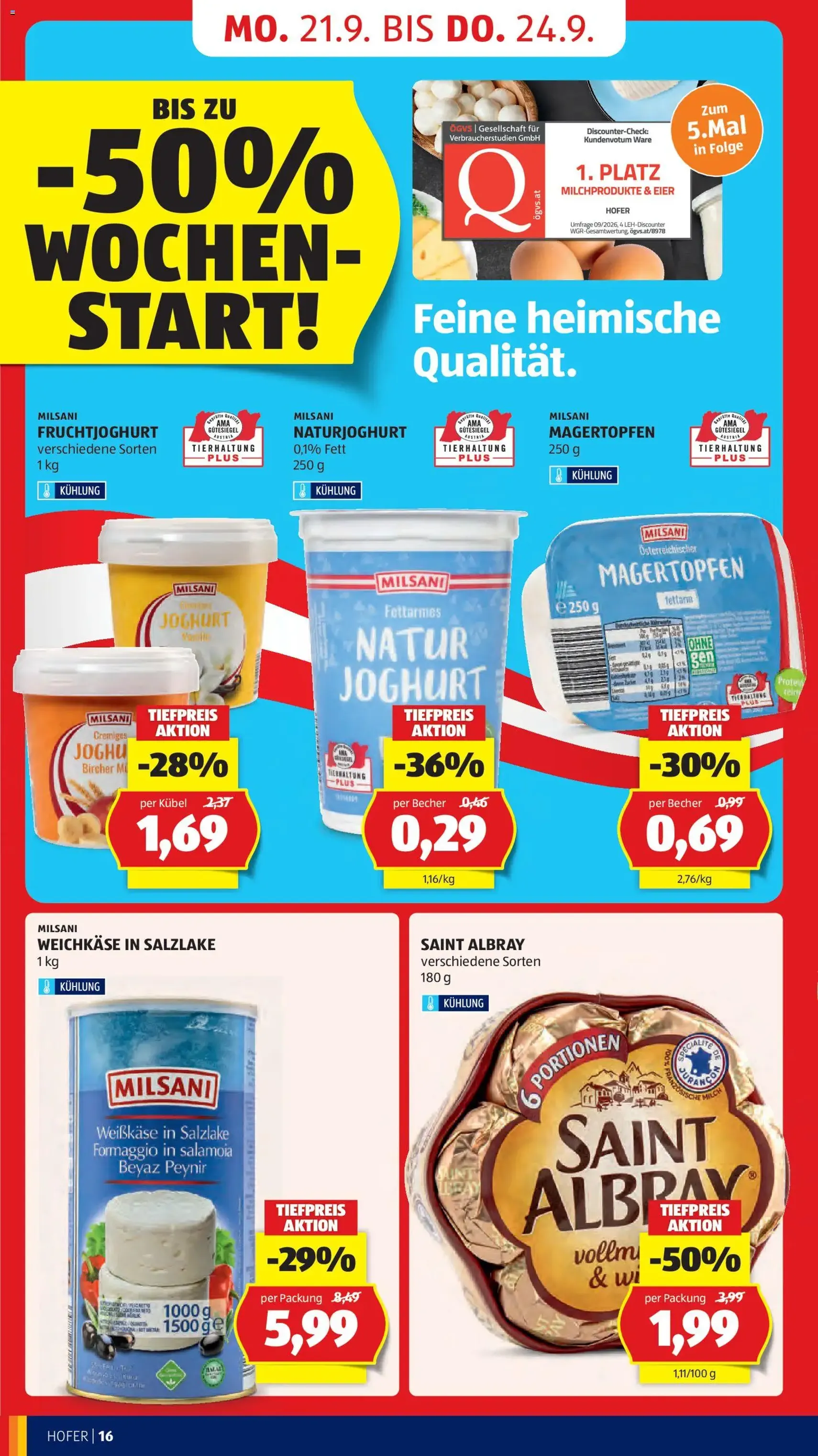 Hofer Flugblatt - Gültiger Prospekt ab 18.09.2026, Seite 20 von insgesamt 48