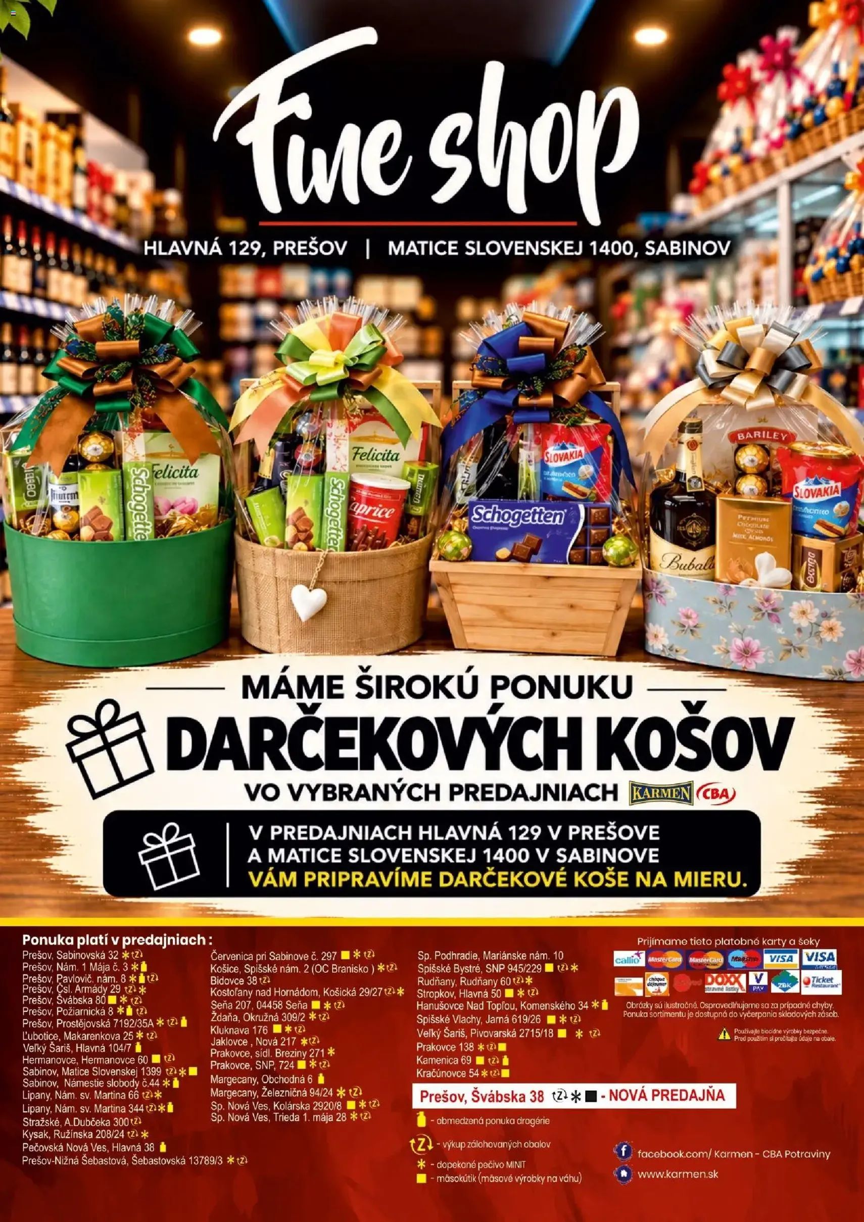 KARMEN CBA leták - platný leták od 15.10.2026 strana 16 z 16