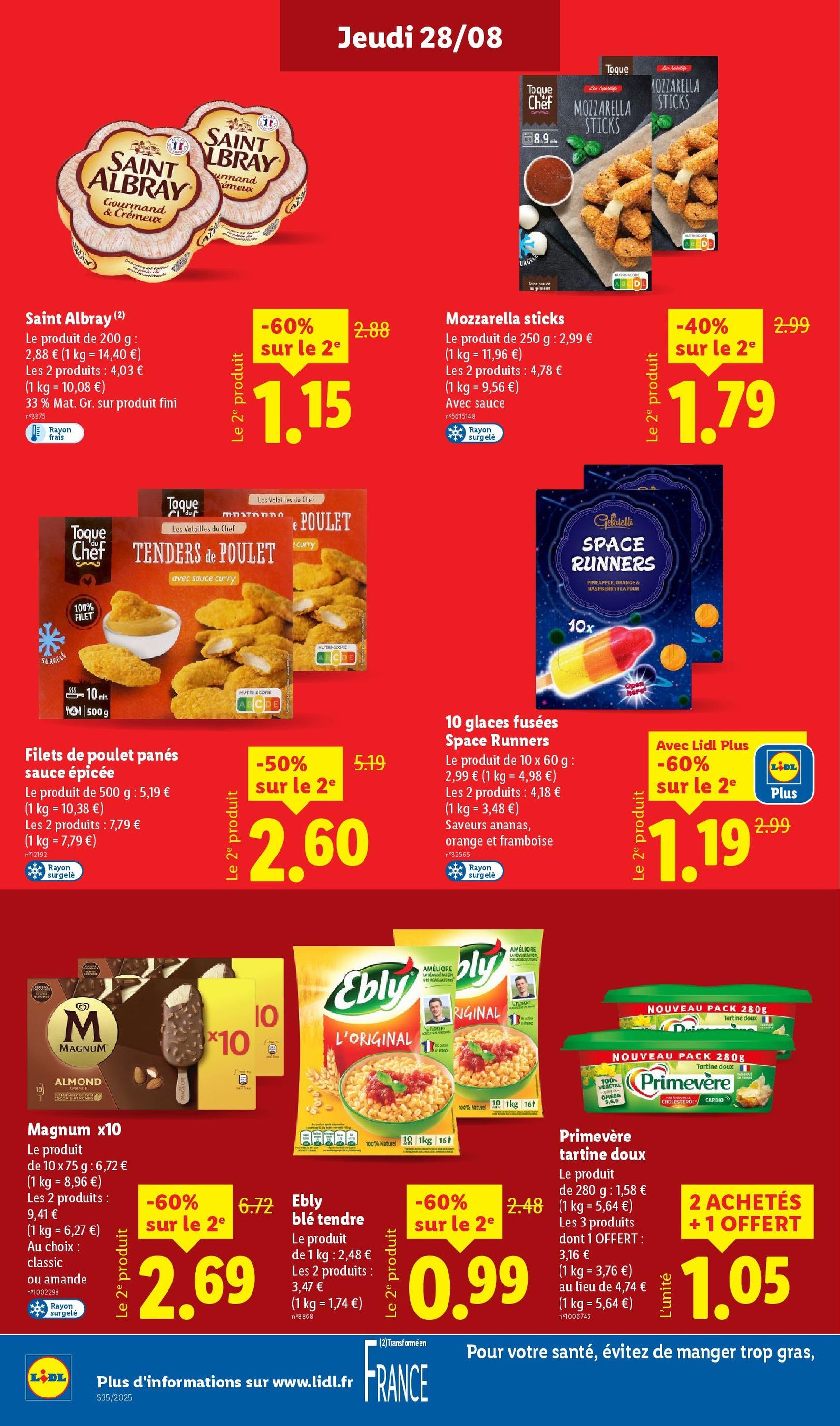 LIDL catalogue semaine 35 - brochure valable à partir du 28/08/2025, page 10 sur 73 LIDL catalogue semaine 35 - brochure valable à partir du 28/08/2025, page 10 sur 73