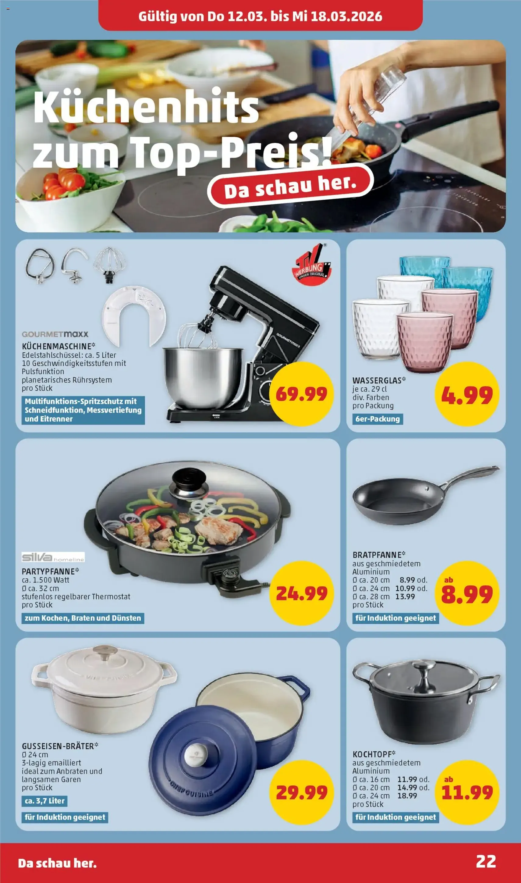 Penny Markt - Flugblatt - Gültiger Prospekt ab 12.03.2026, Seite 22 von insgesamt 32